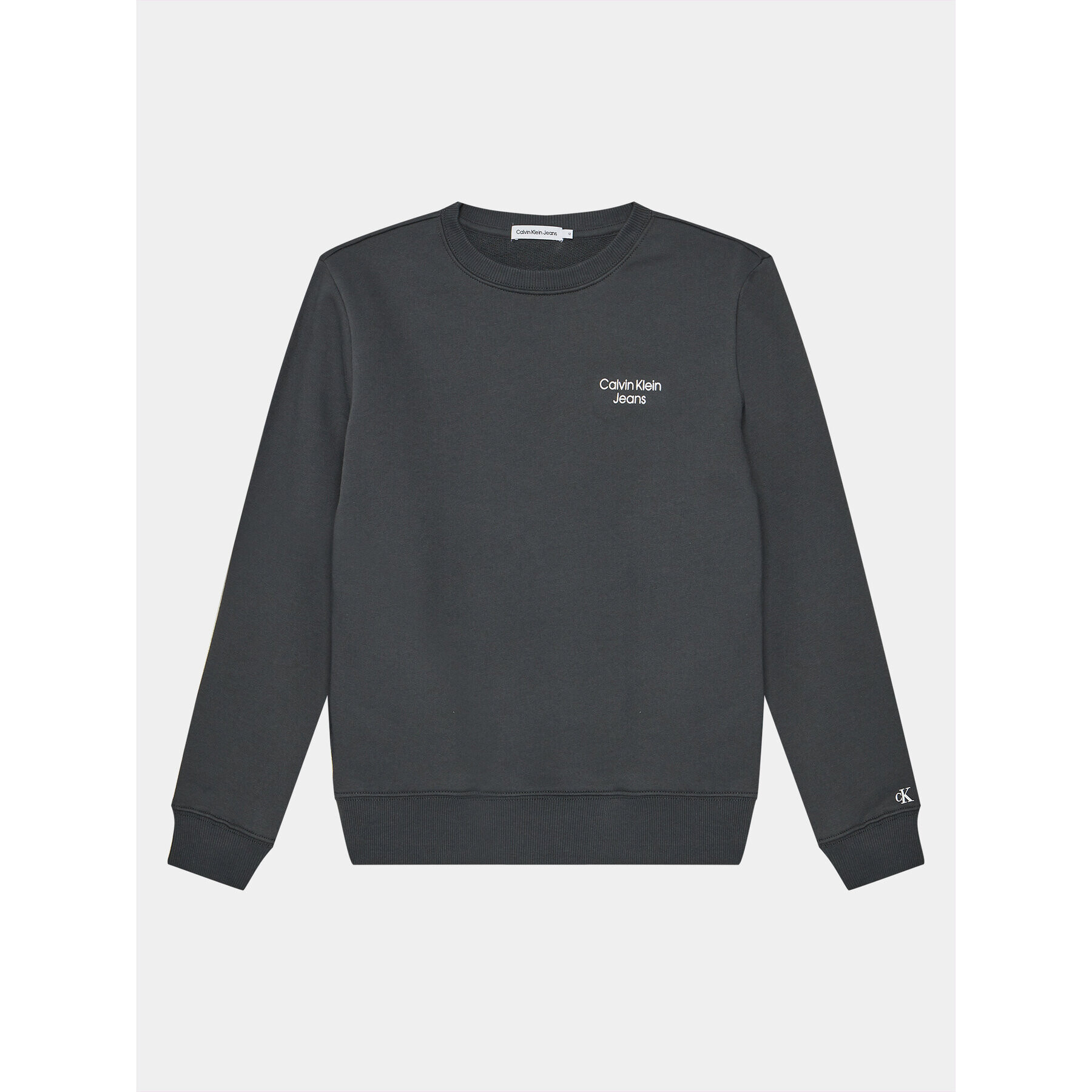 Calvin Klein Jeans Суитшърт Stack Logo IB0IB01292 Сив Regular Fit - Pepit.bg
