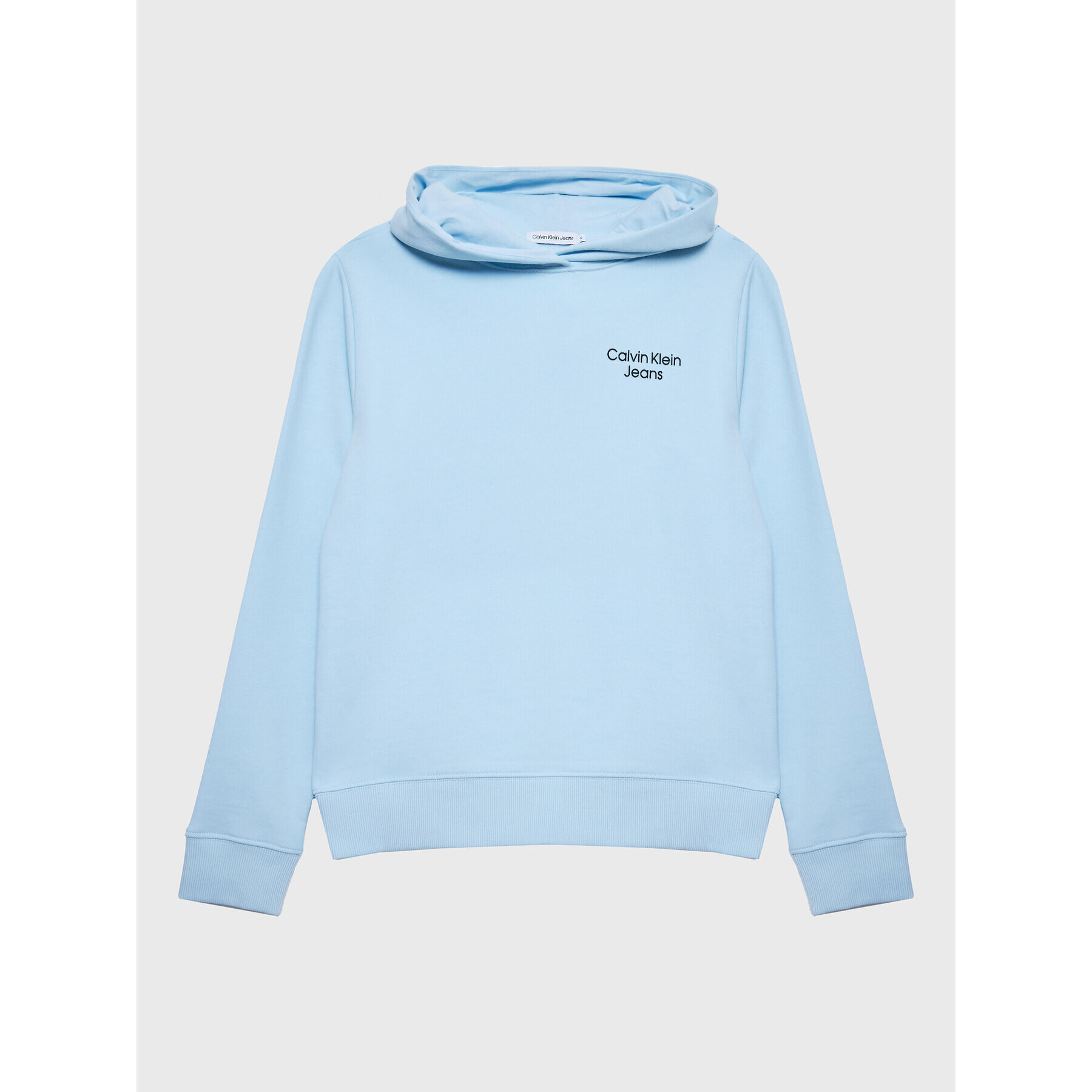 Calvin Klein Jeans Суитшърт Stack Logo IB0IB01293 Син Regular Fit - Pepit.bg