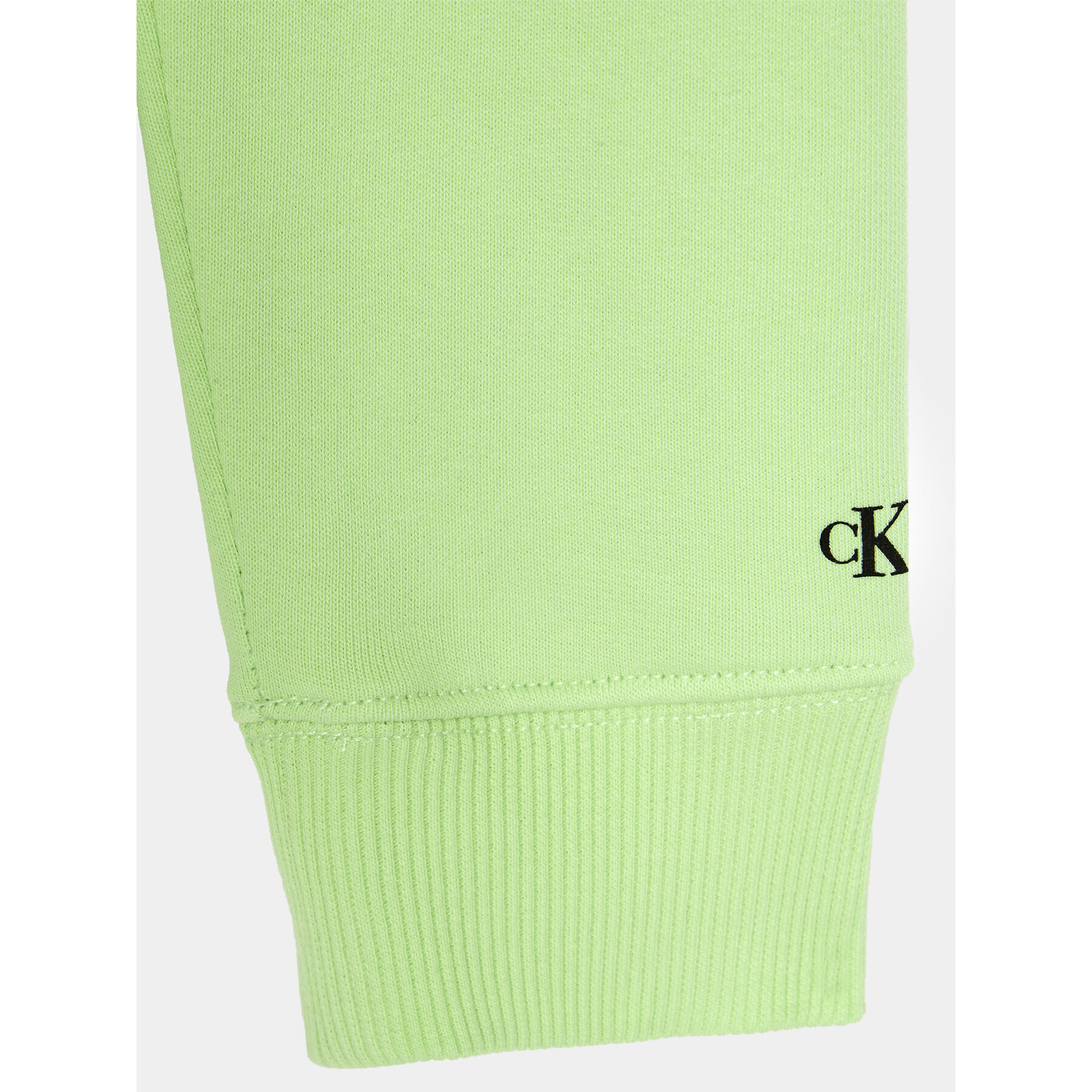 Calvin Klein Jeans Суитшърт Stack Logo IB0IB01293 Зелен Regular Fit - Pepit.bg