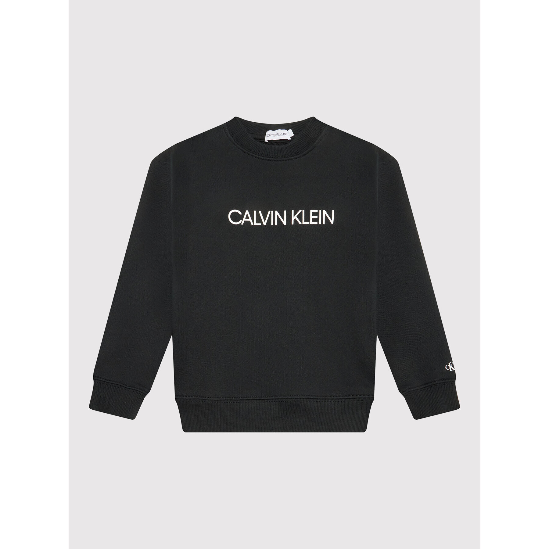 Calvin Klein Jeans Суитшърт Unisex Institutional Logo IU0IU00162 Черен Regular Fit - Pepit.bg