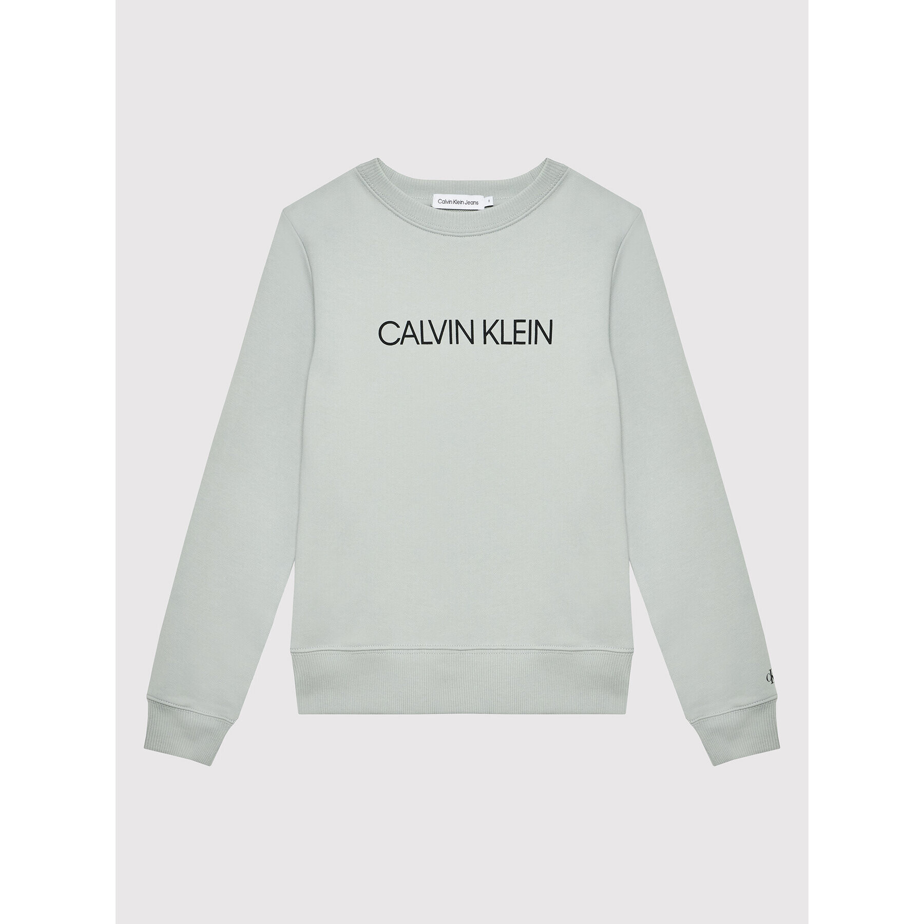 Calvin Klein Jeans Суитшърт Unisex Institutional Logo IU0IU00162 Сив Regular Fit - Pepit.bg