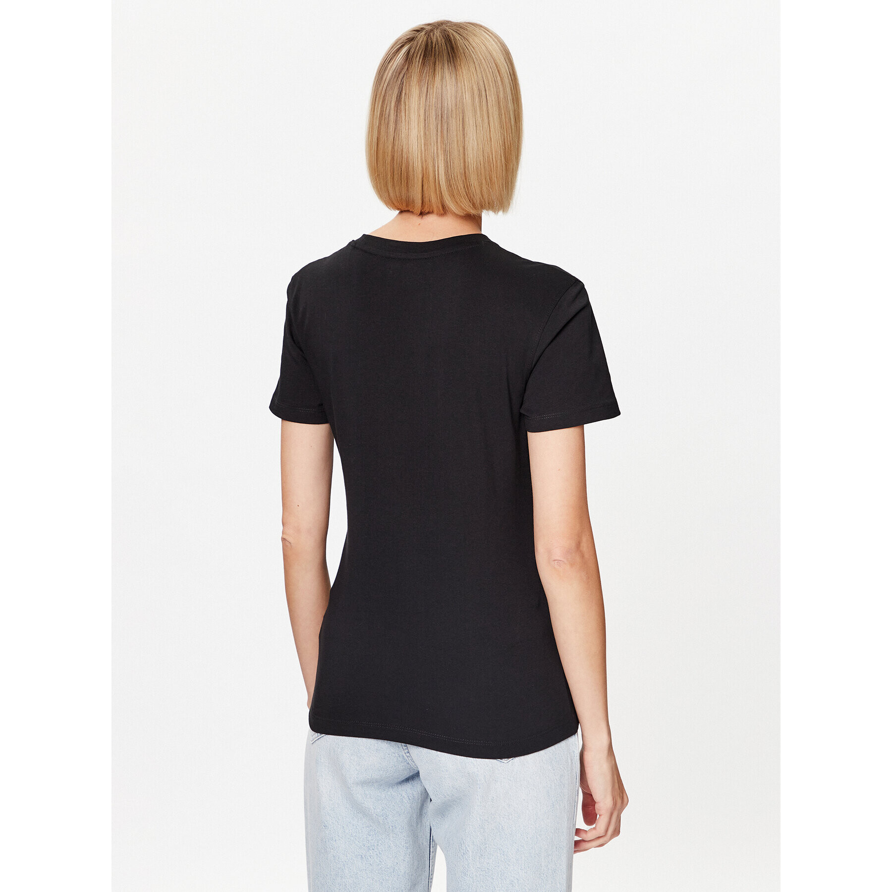 Calvin Klein Jeans Тишърт 8720108097659 Черен Regular Fit - Pepit.bg