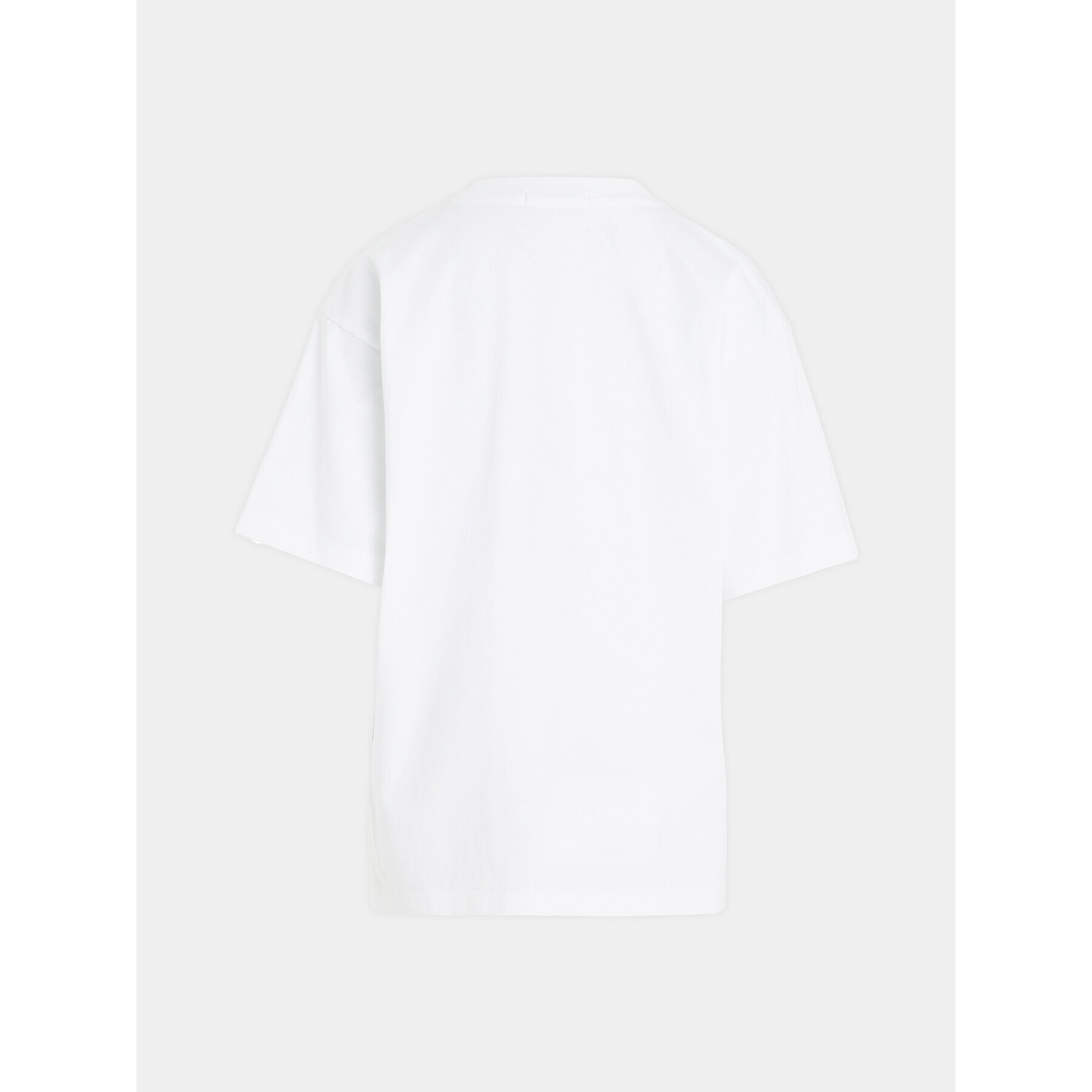 Calvin Klein Jeans Тишърт Blown Up Logo IB0IB01881 Бял Regular Fit - Pepit.bg