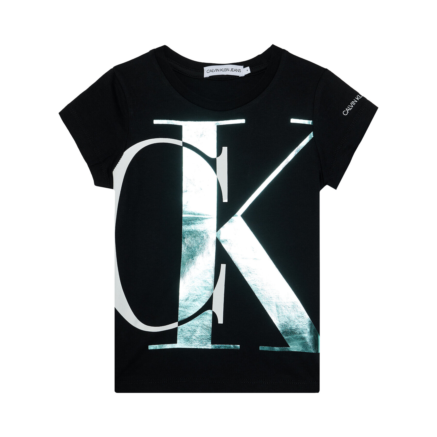 Calvin Klein Jeans Тишърт Exploded Monogram IG0IG00662 Черен Slim Fit - Pepit.bg