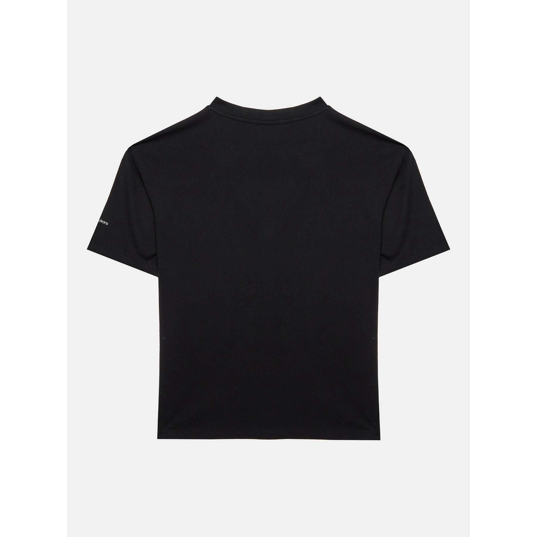 Calvin Klein Jeans Тишърт Glitched Monogram IB0IB01767 Черен Regular Fit - Pepit.bg