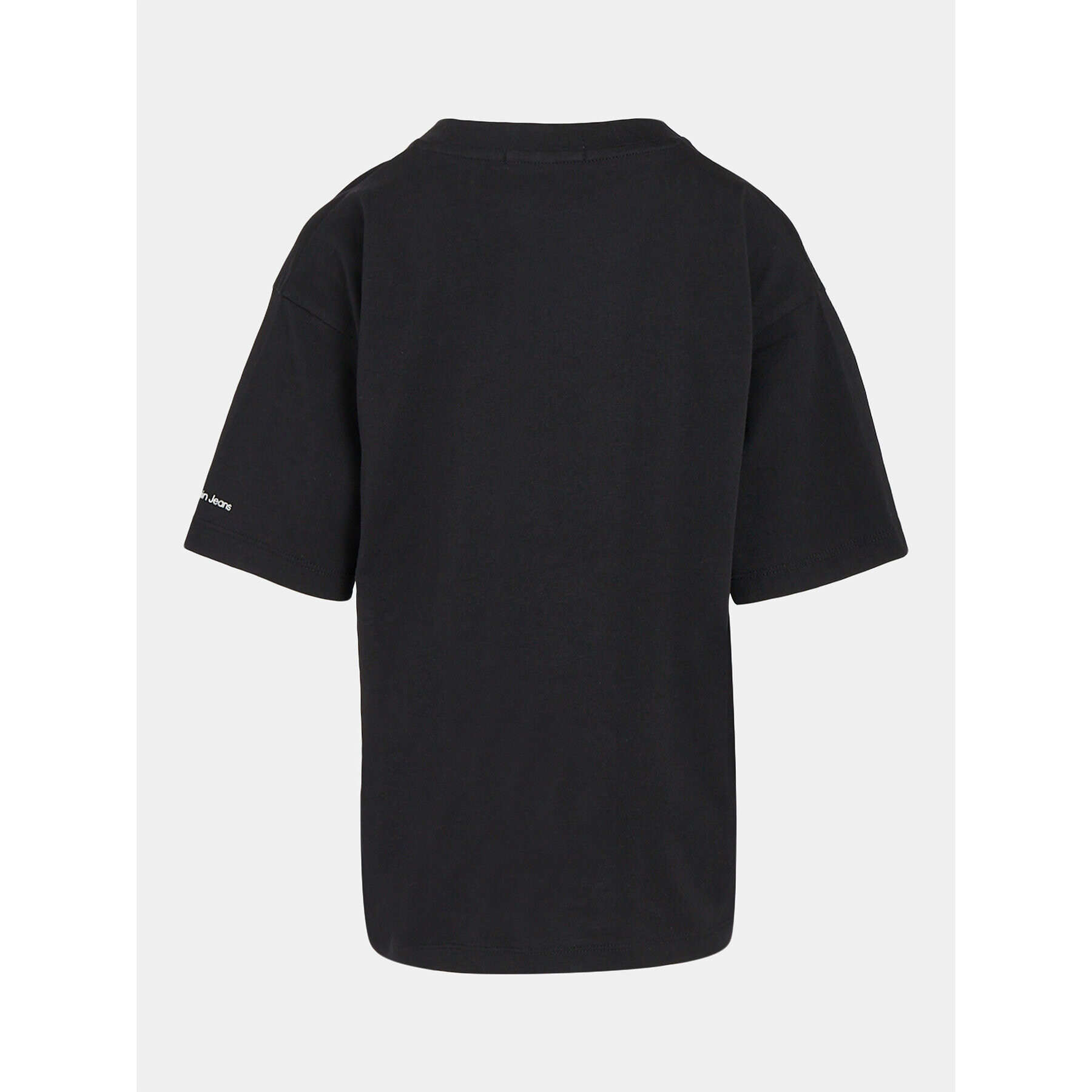 Calvin Klein Jeans Тишърт Glitched Monogram IB0IB01767 Черен Regular Fit - Pepit.bg