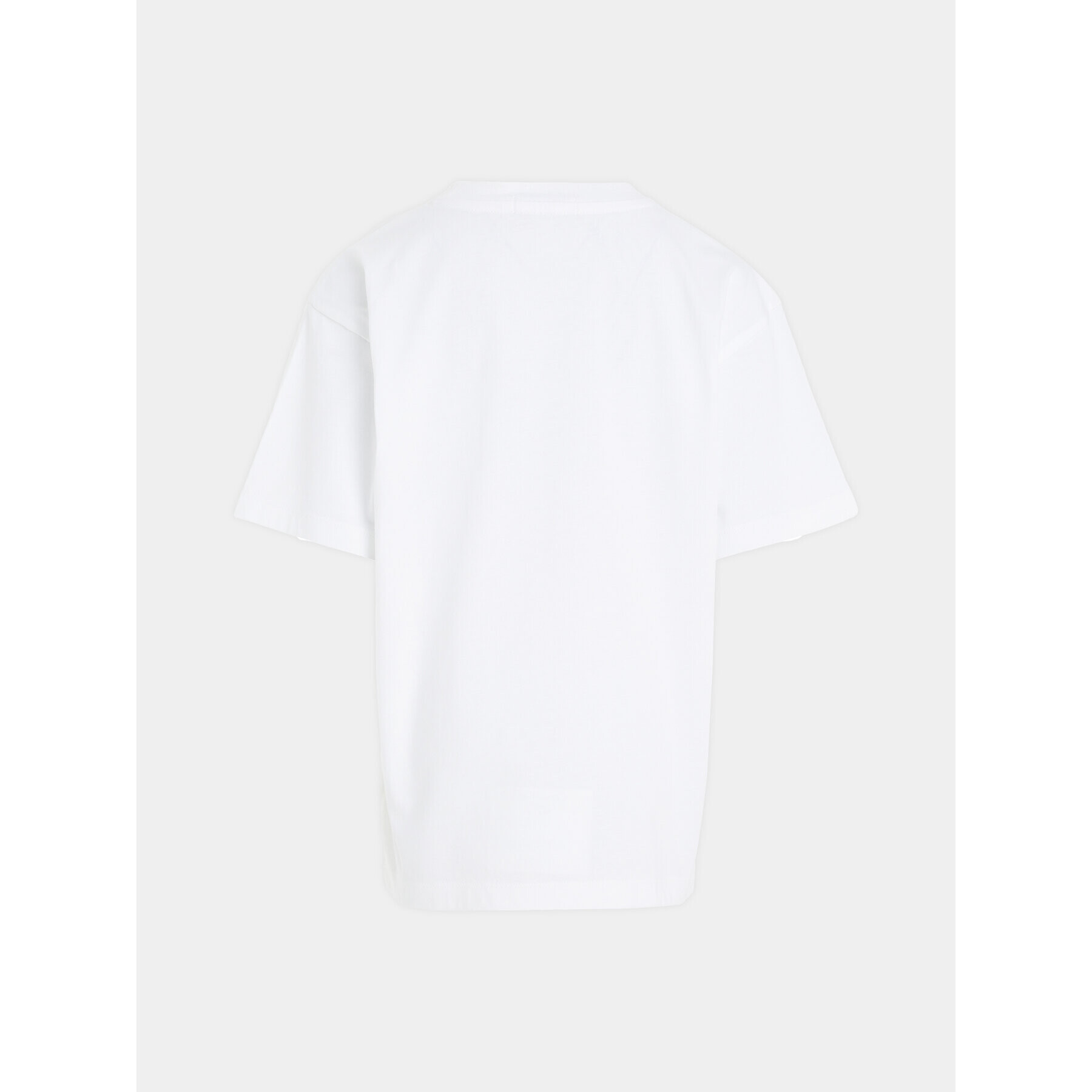 Calvin Klein Jeans Тишърт Hyper Real IB0IB01884 Бял Regular Fit - Pepit.bg