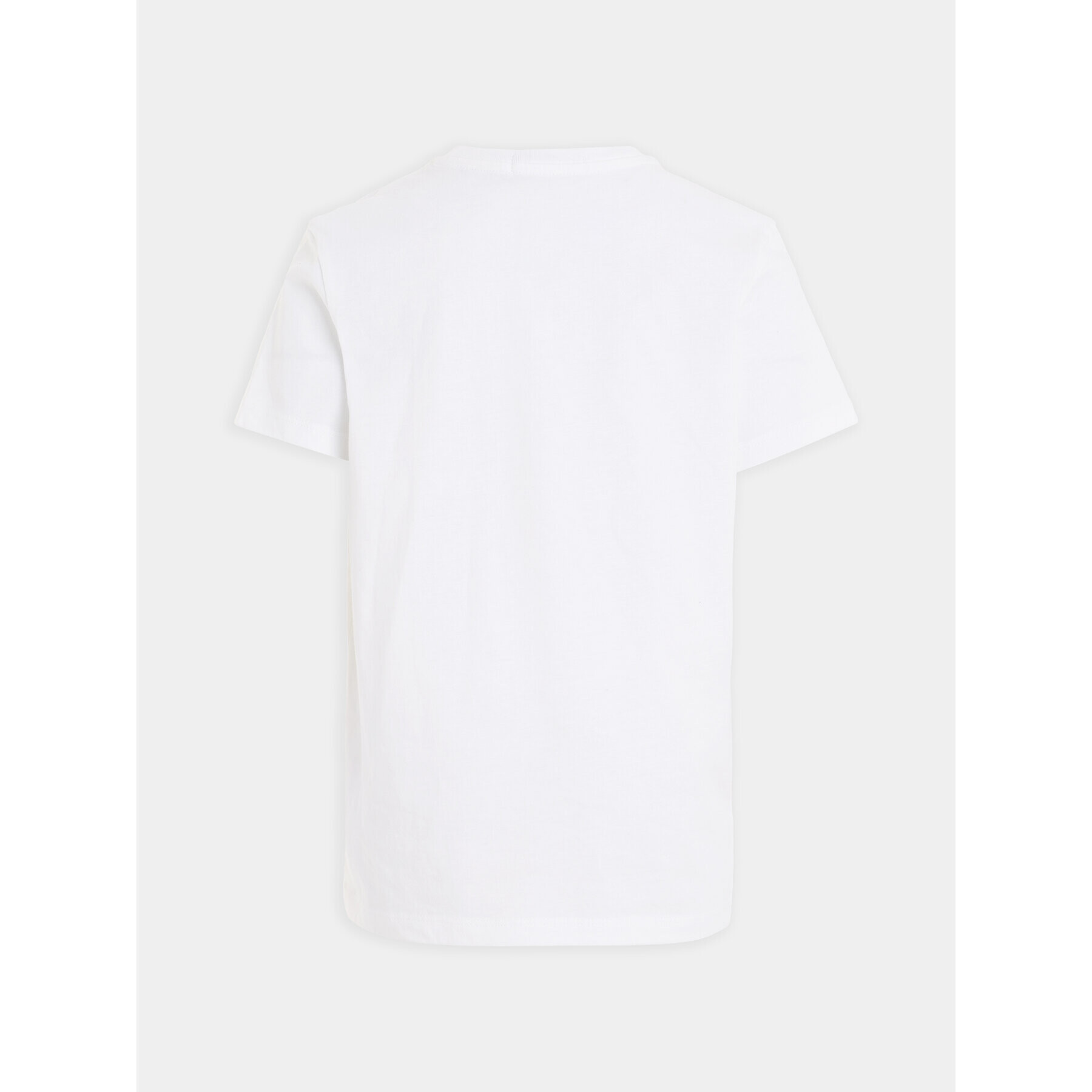 Calvin Klein Jeans Тишърт Hyper Spray Monogram IU0IU00522 Бял Regular Fit - Pepit.bg