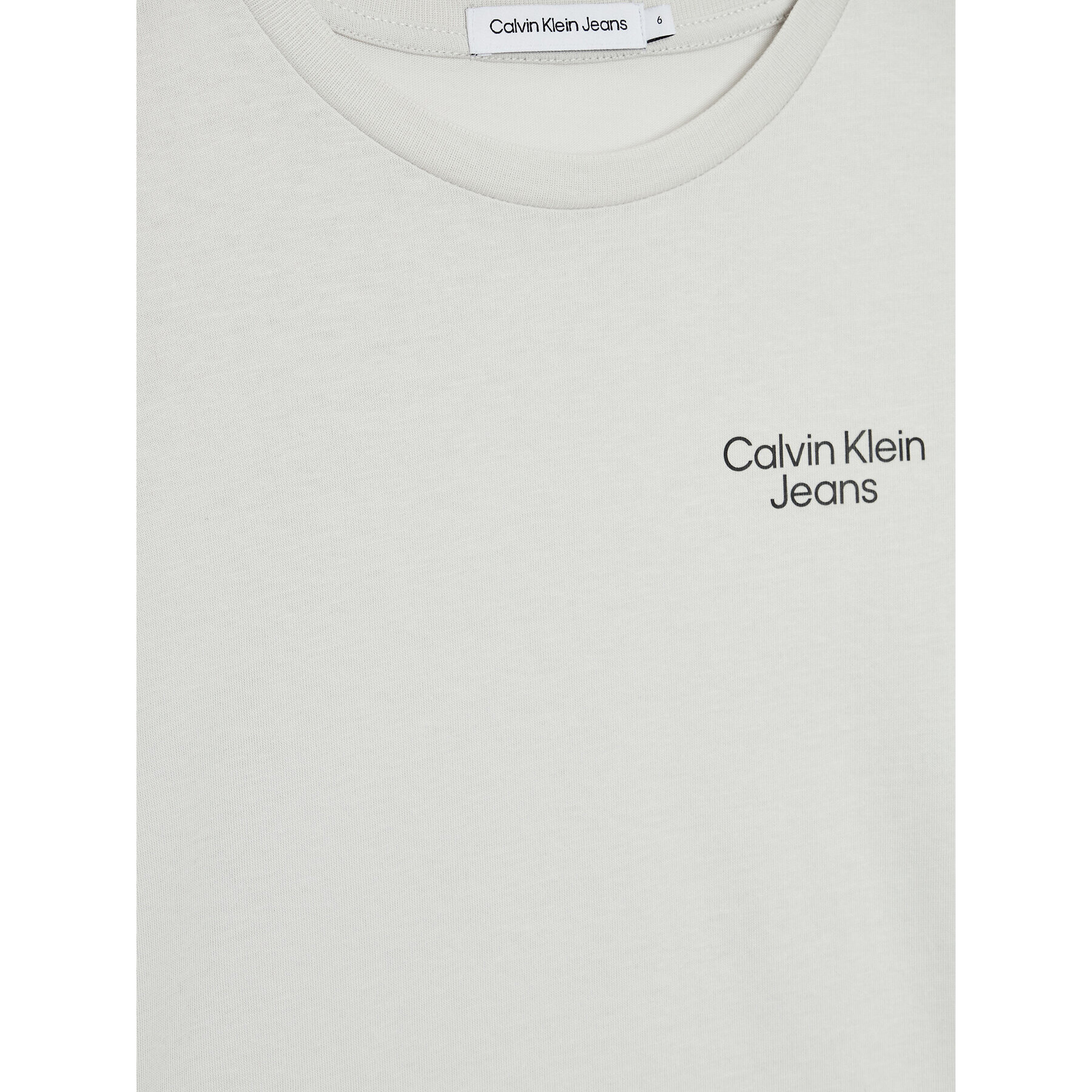Calvin Klein Jeans Тишърт IB0IB01319 Сив Regular Fit - Pepit.bg