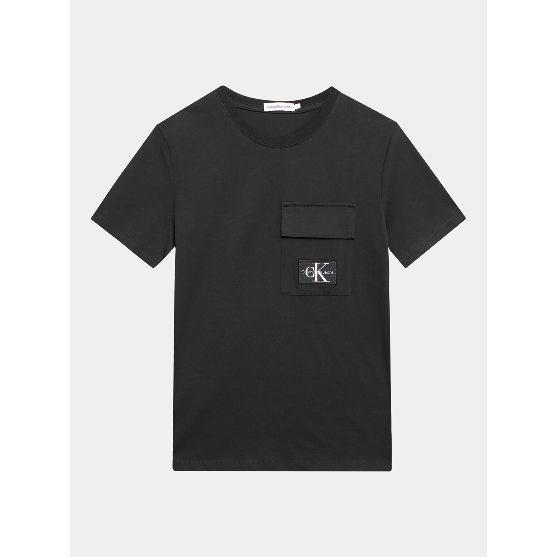 Calvin Klein Jeans Тишърт IB0IB01642 Черен Regular Fit - Pepit.bg