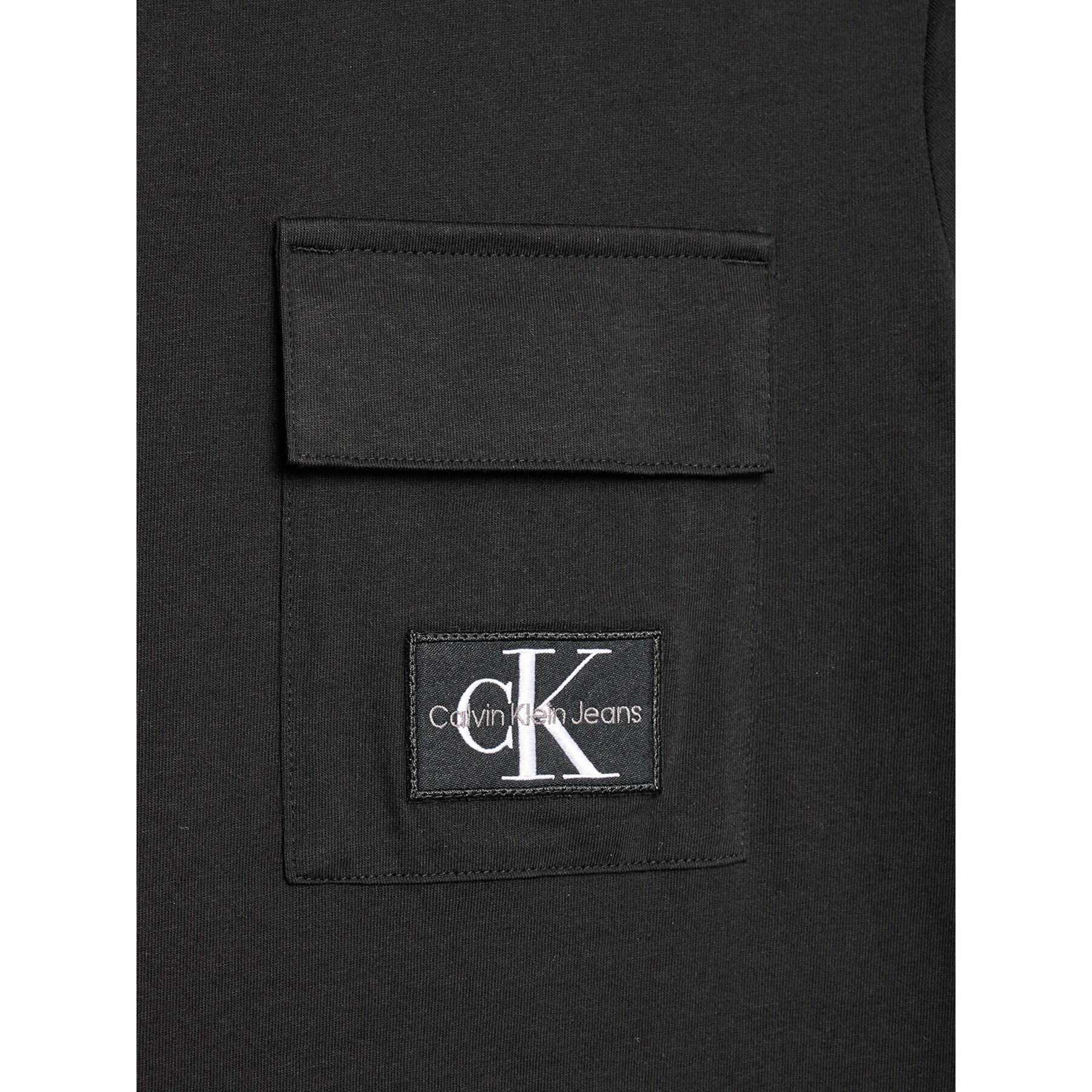 Calvin Klein Jeans Тишърт IB0IB01642 Черен Regular Fit - Pepit.bg