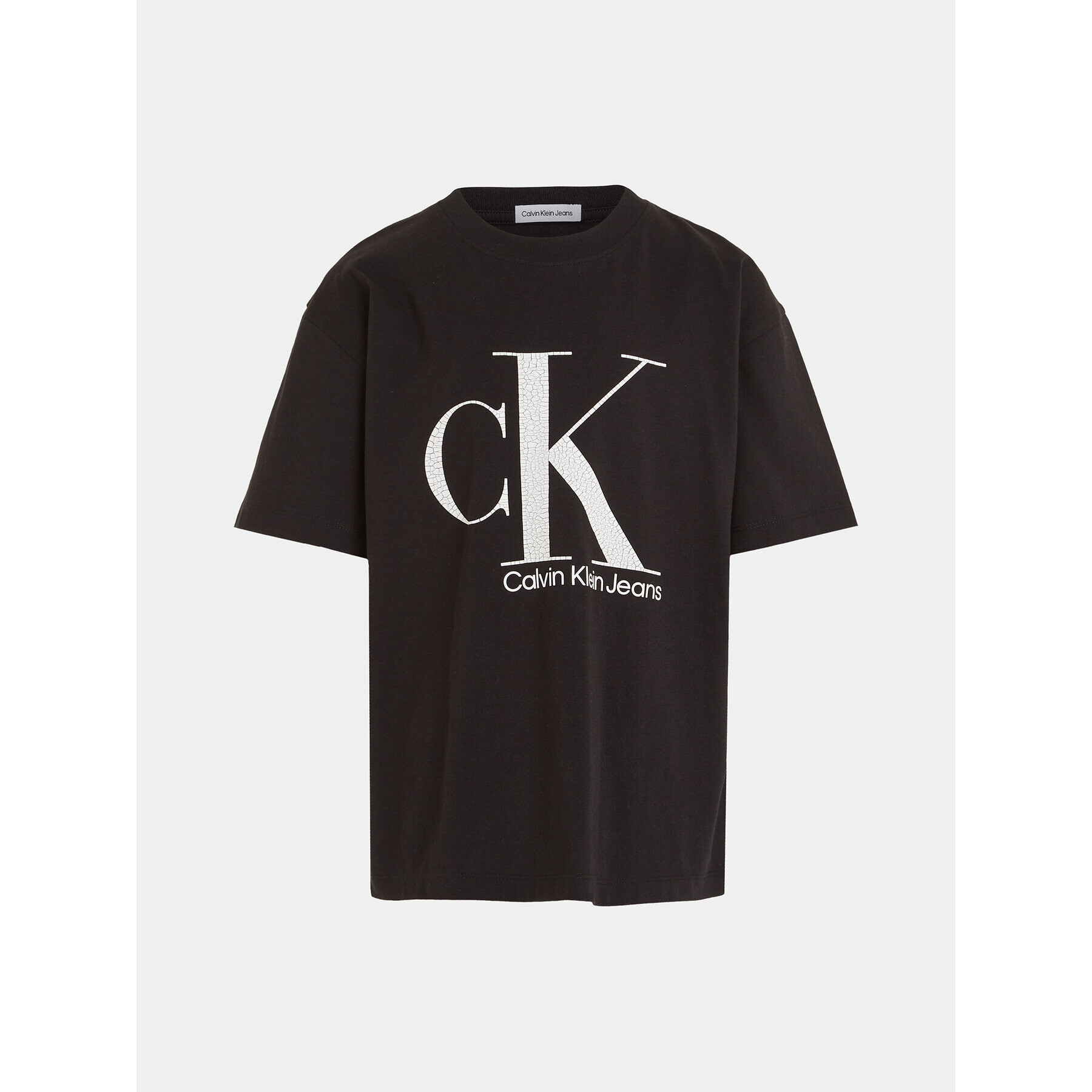 Calvin Klein Jeans Тишърт IB0IB01899 Черен Regular Fit - Pepit.bg
