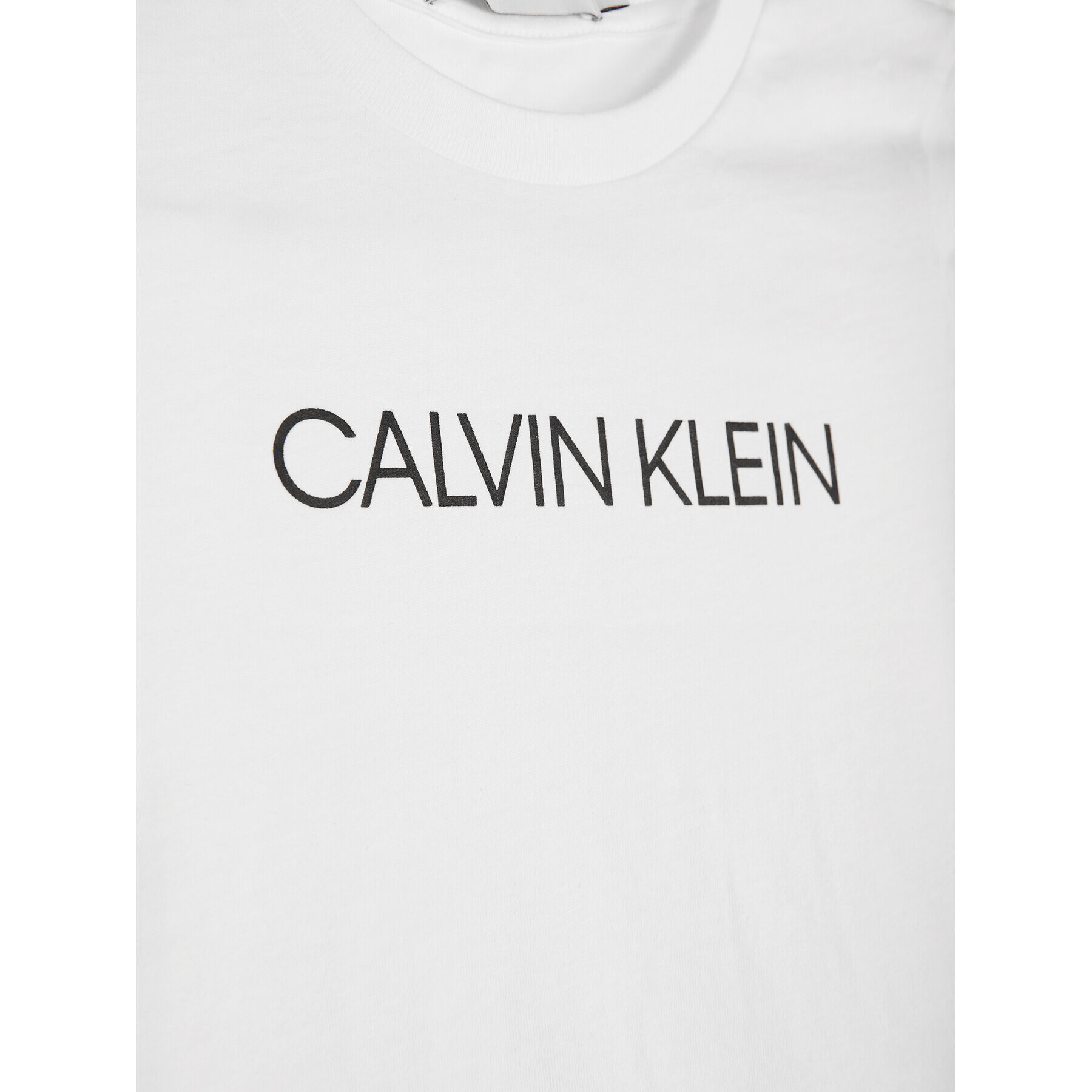 Calvin Klein Jeans Тишърт IG0IG00380 Бял Regular Fit - Pepit.bg