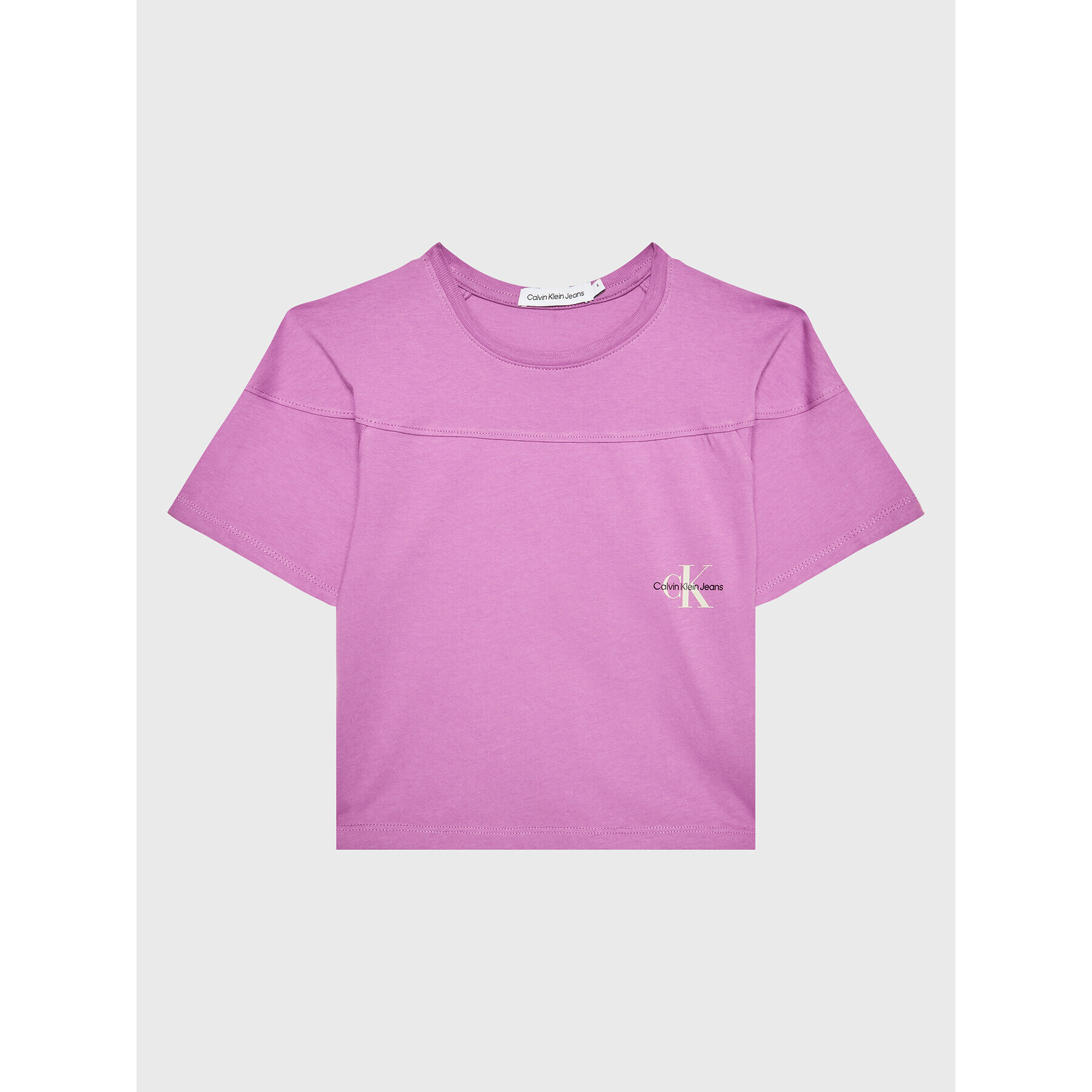 Calvin Klein Jeans Тишърт IG0IG01859 Виолетов Relaxed Fit - Pepit.bg