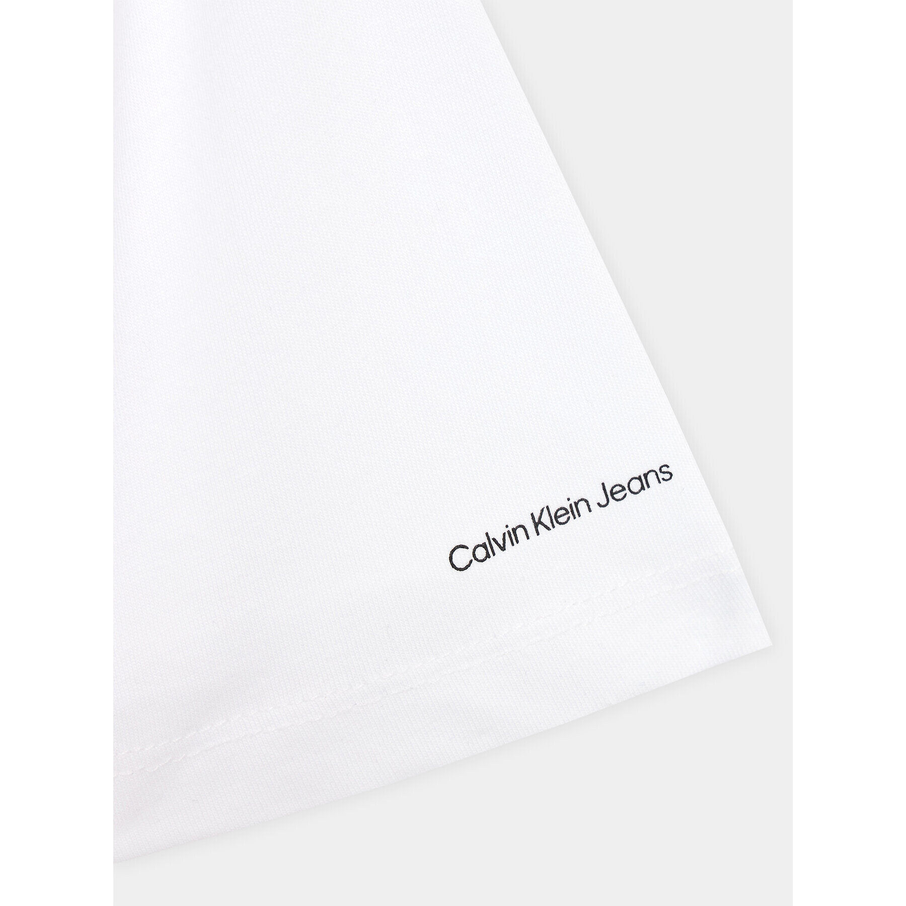 Calvin Klein Jeans Тишърт IG0IG02136 Бял Boxy Fit - Pepit.bg