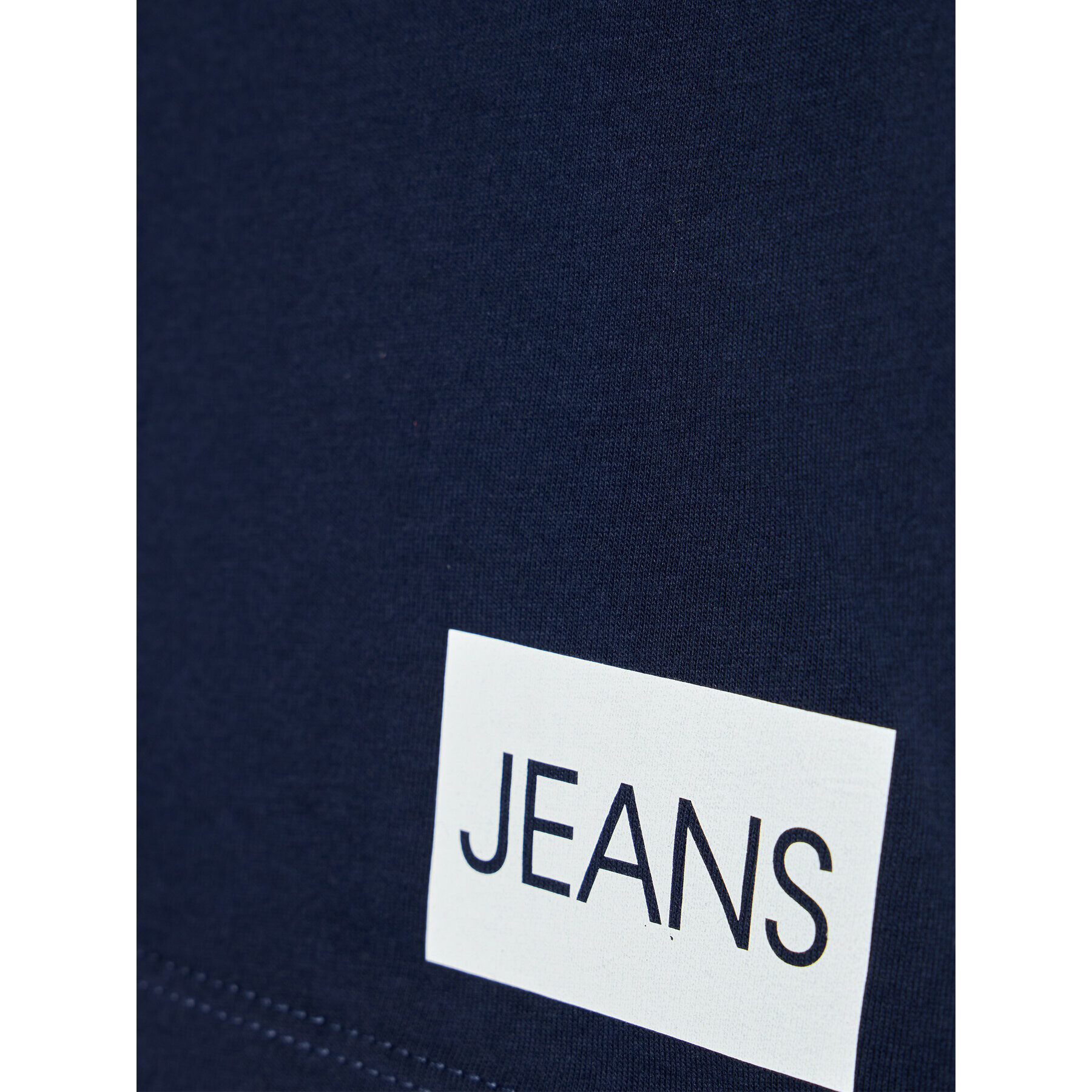 Calvin Klein Jeans Тишърт Institutional IB0IB00347 Тъмносин Regular Fit - Pepit.bg