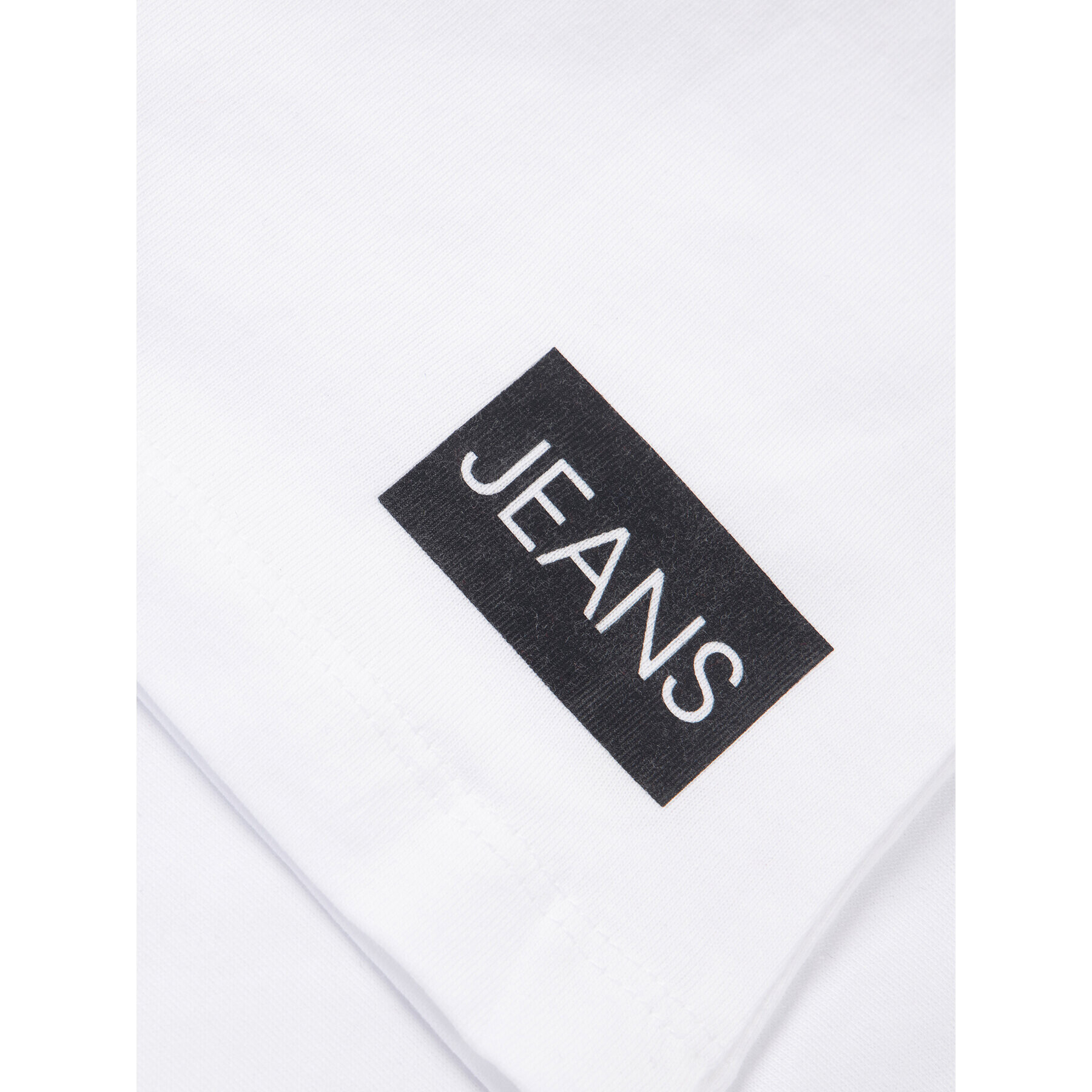 Calvin Klein Jeans Тишърт Institutional SS IB0IB00347 Бял Regular Fit - Pepit.bg