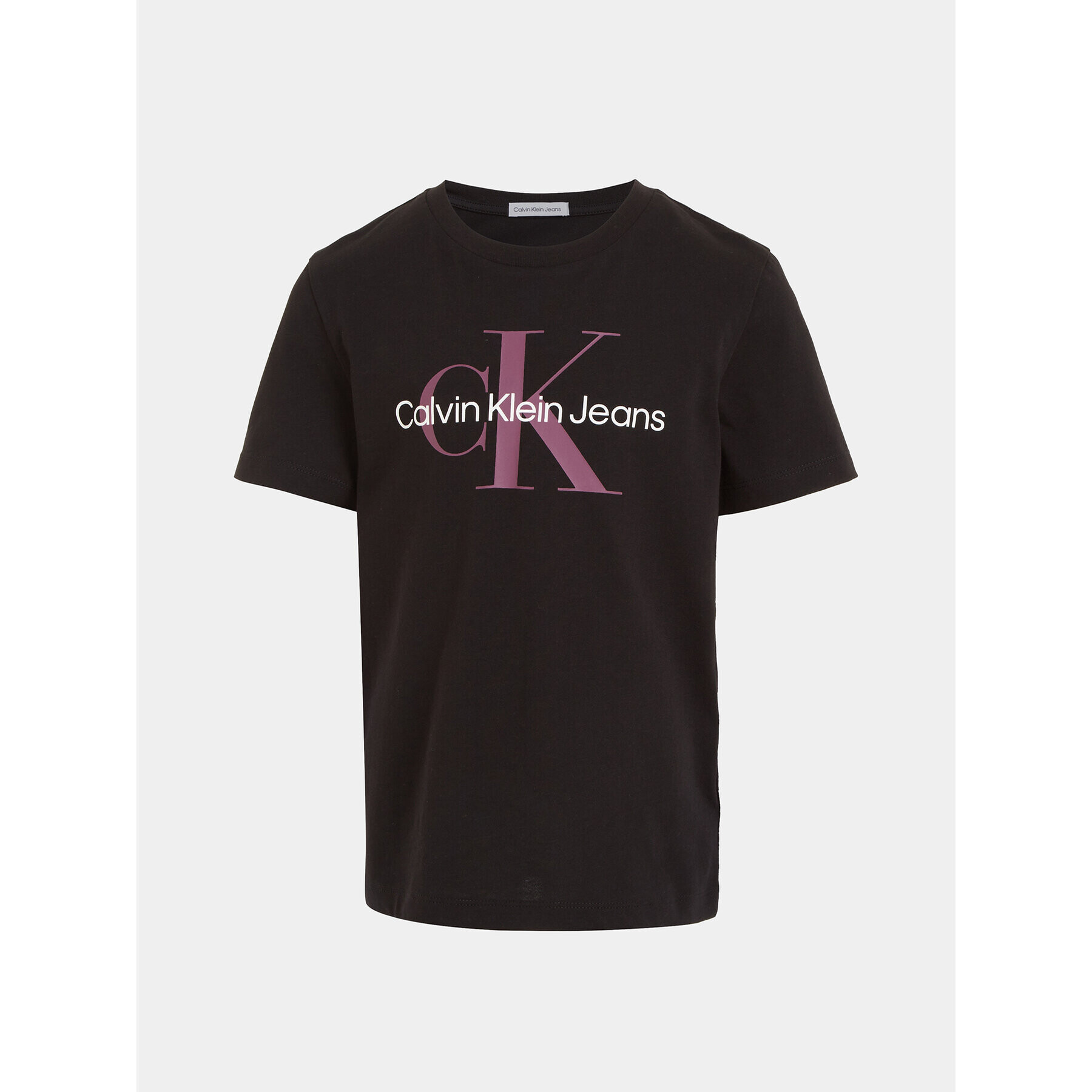 Calvin Klein Jeans Тишърт IU0IU00460 Черен Regular Fit - Pepit.bg