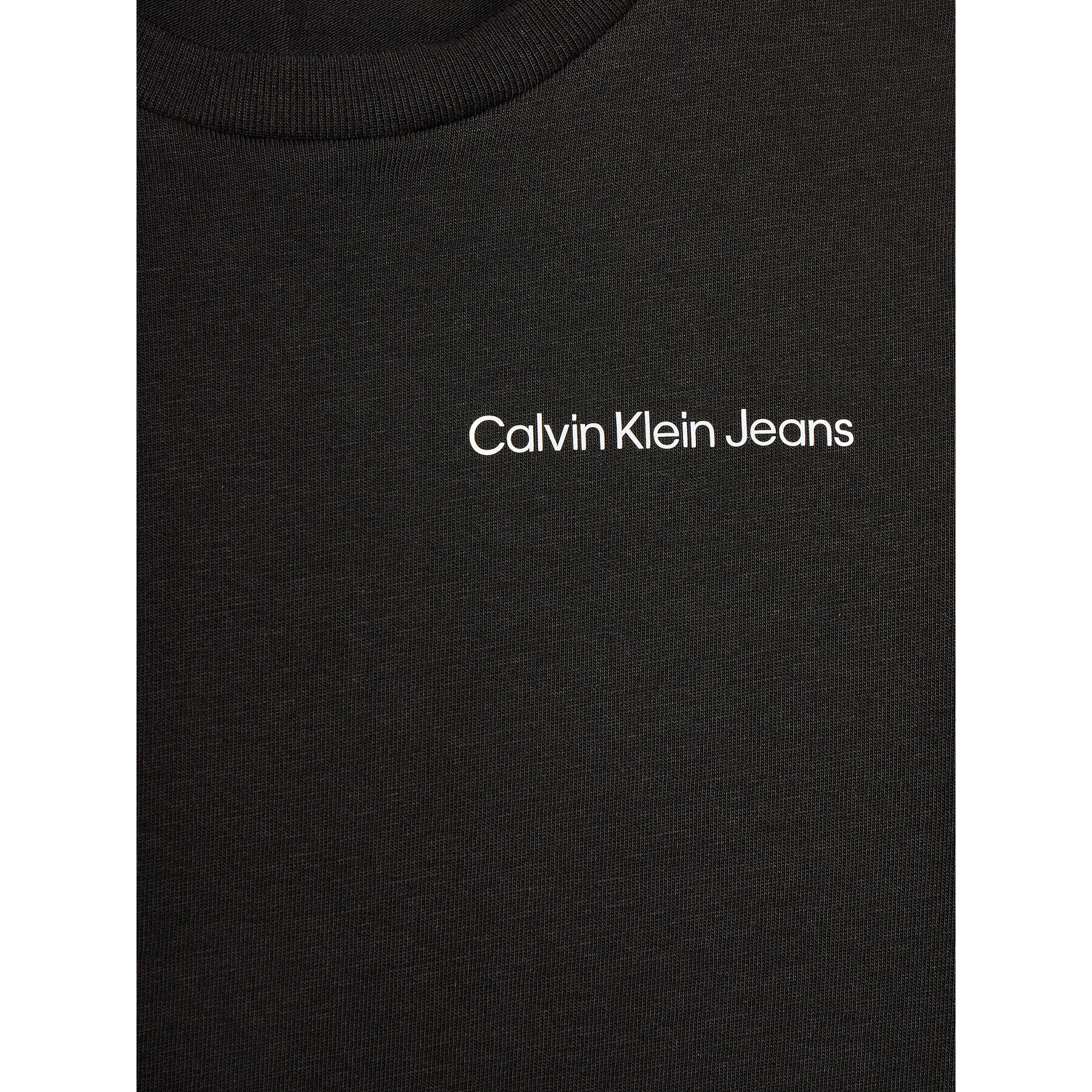 Calvin Klein Jeans Тишърт IU0IU00544 Черен Regular Fit - Pepit.bg
