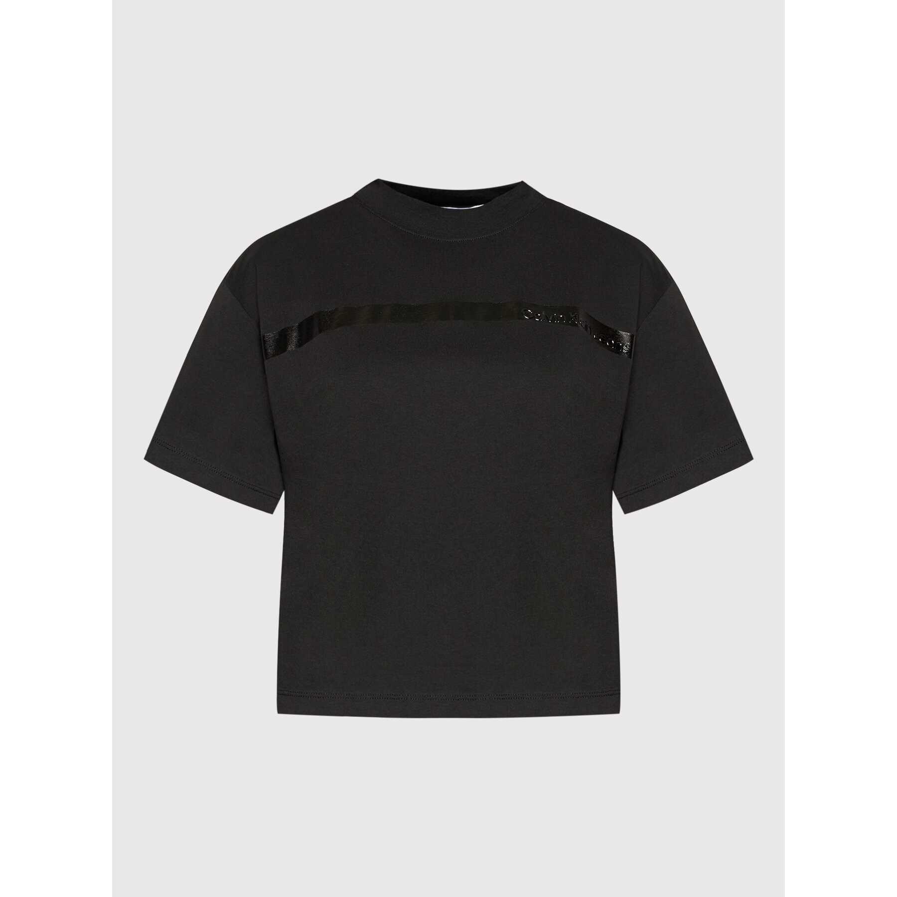 Calvin Klein Jeans Тишърт J20J217710 Черен Relaxed Fit - Pepit.bg