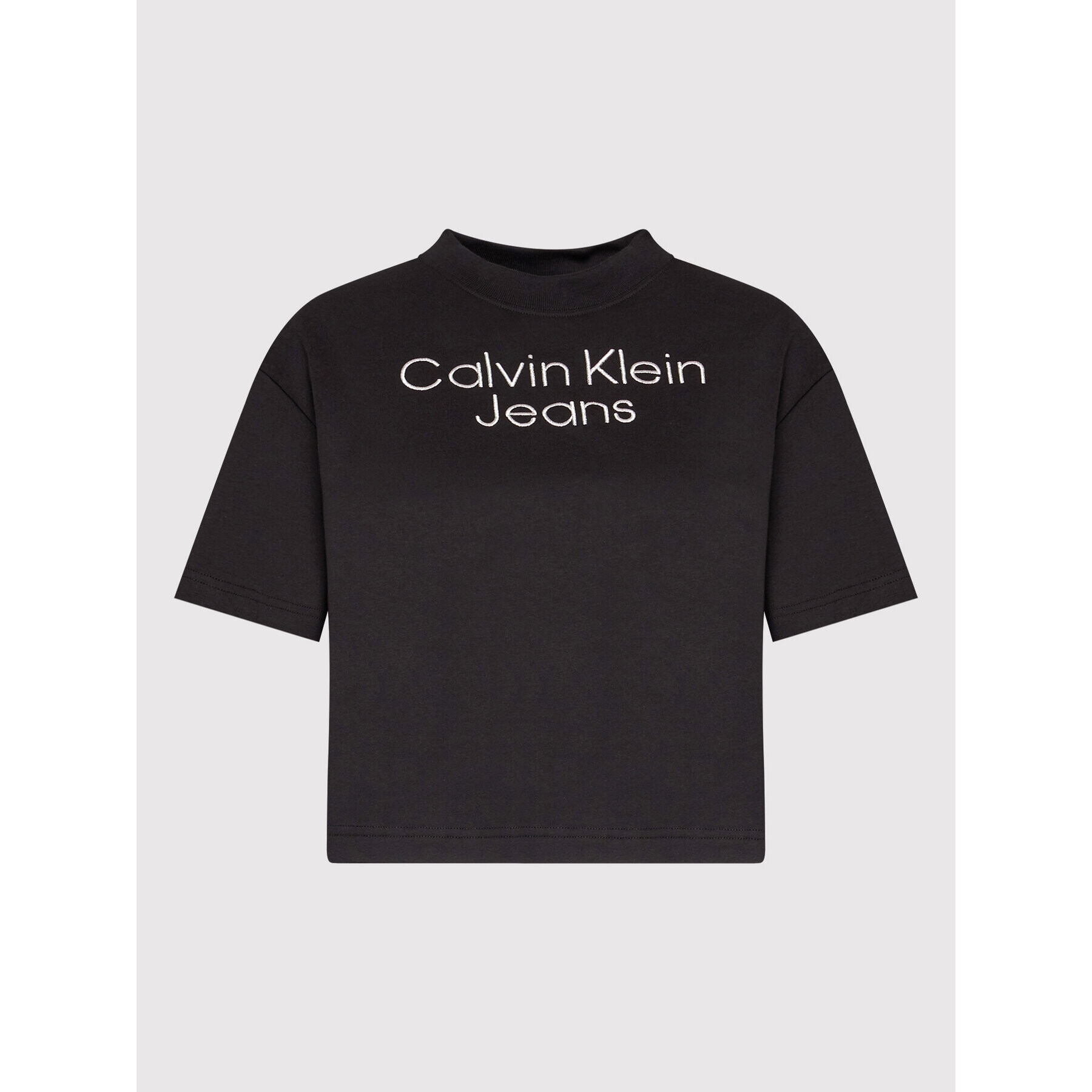 Calvin Klein Jeans Тишърт J20J218260 Черен Relaxed Fit - Pepit.bg