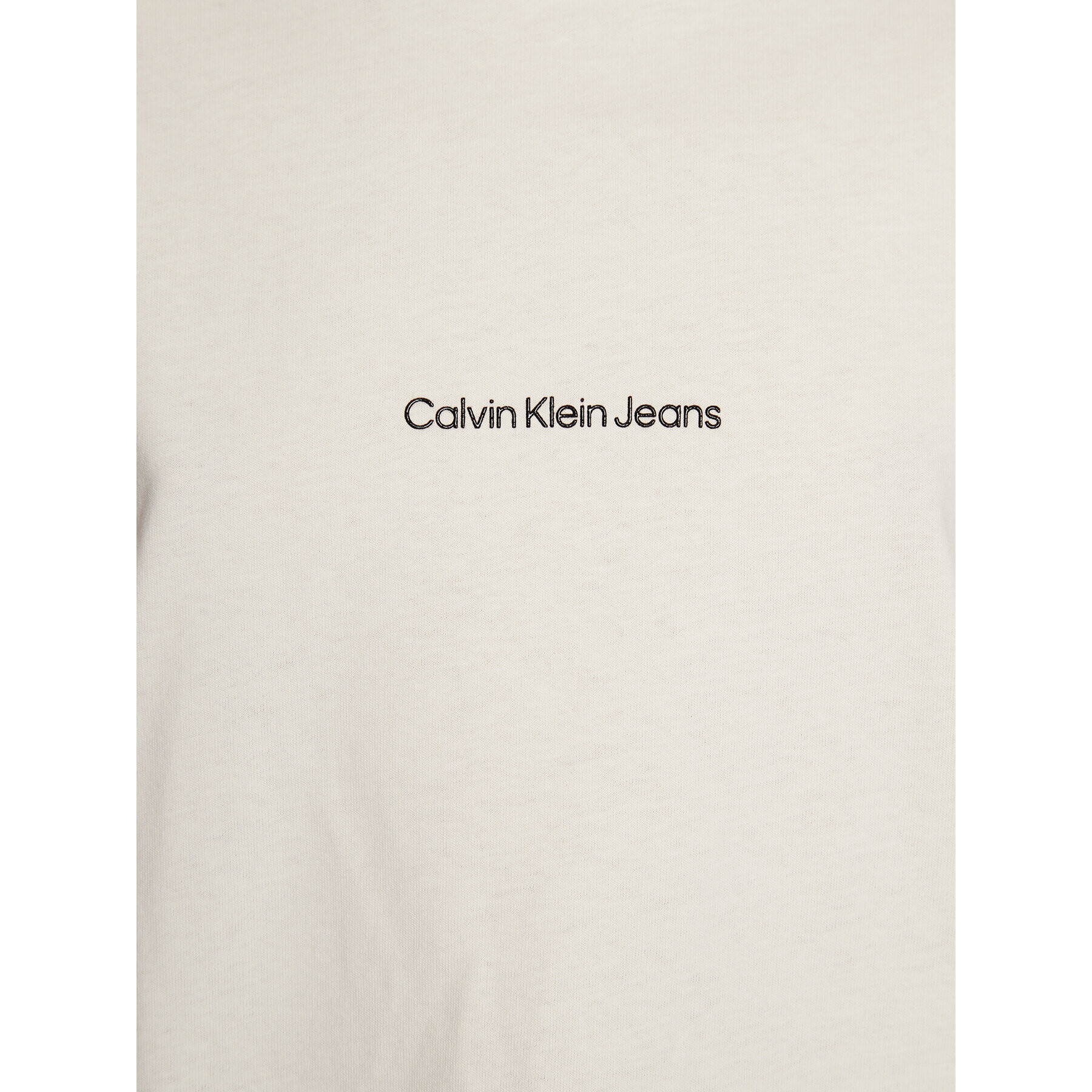 Calvin Klein Jeans Тишърт J20J220279 Бял Relaxed Fit - Pepit.bg