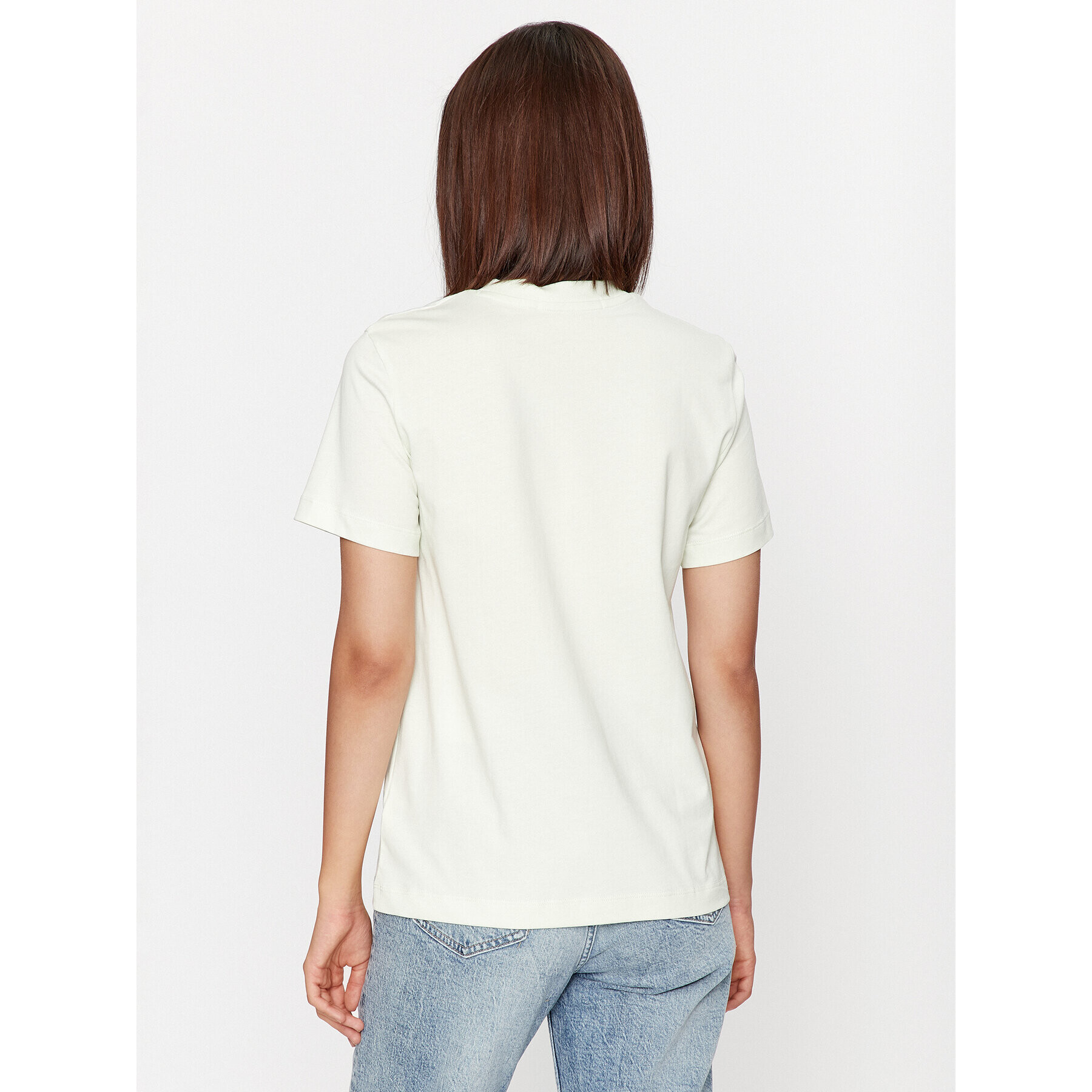 Calvin Klein Jeans Тишърт J20J221065 Зелен Regular Fit - Pepit.bg
