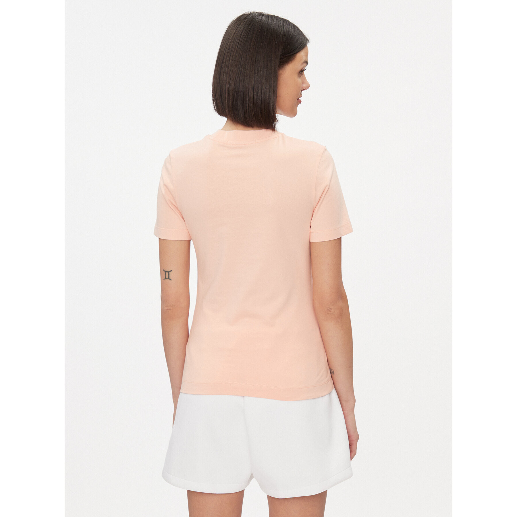 Calvin Klein Jeans Тишърт J20J221426 Розов Regular Fit - Pepit.bg