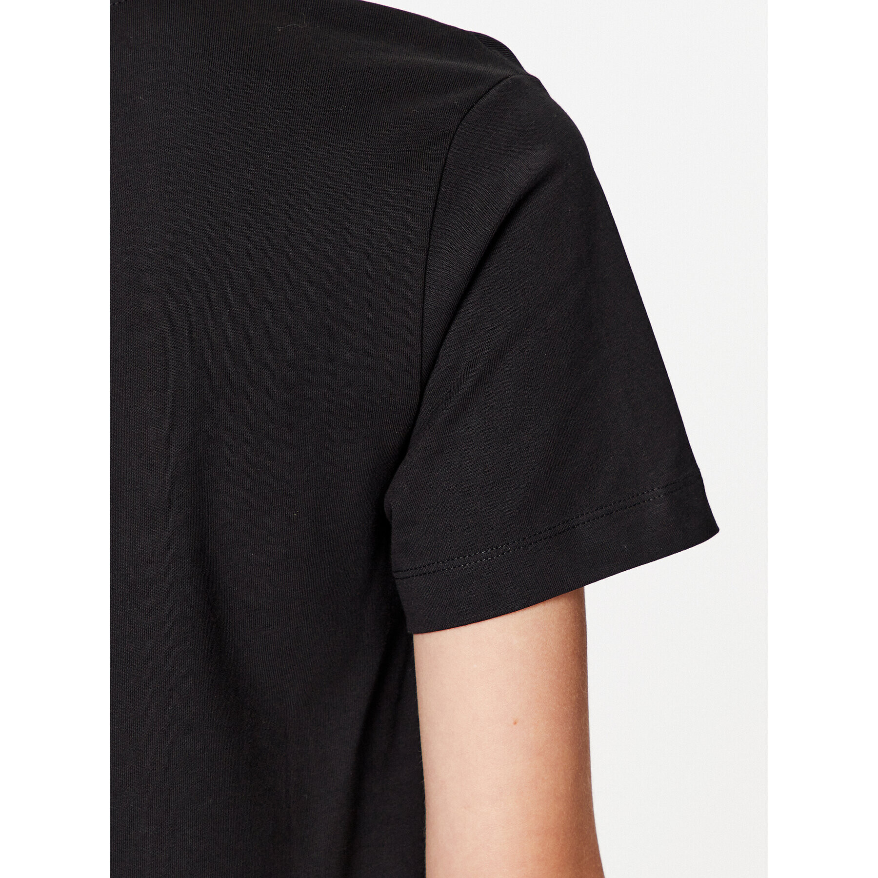 Calvin Klein Jeans Тишърт J20J221825 Черен Regular Fit - Pepit.bg