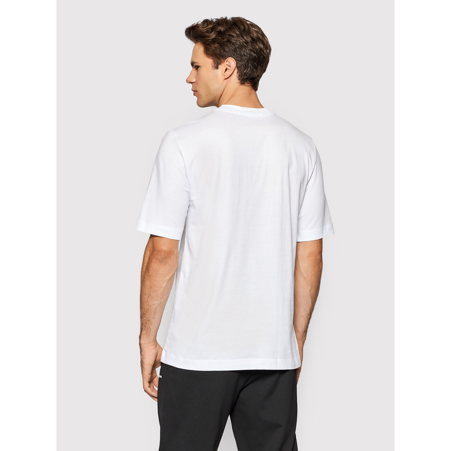 Calvin Klein Jeans Тишърт J30J319315 Бял Regular Fit - Pepit.bg