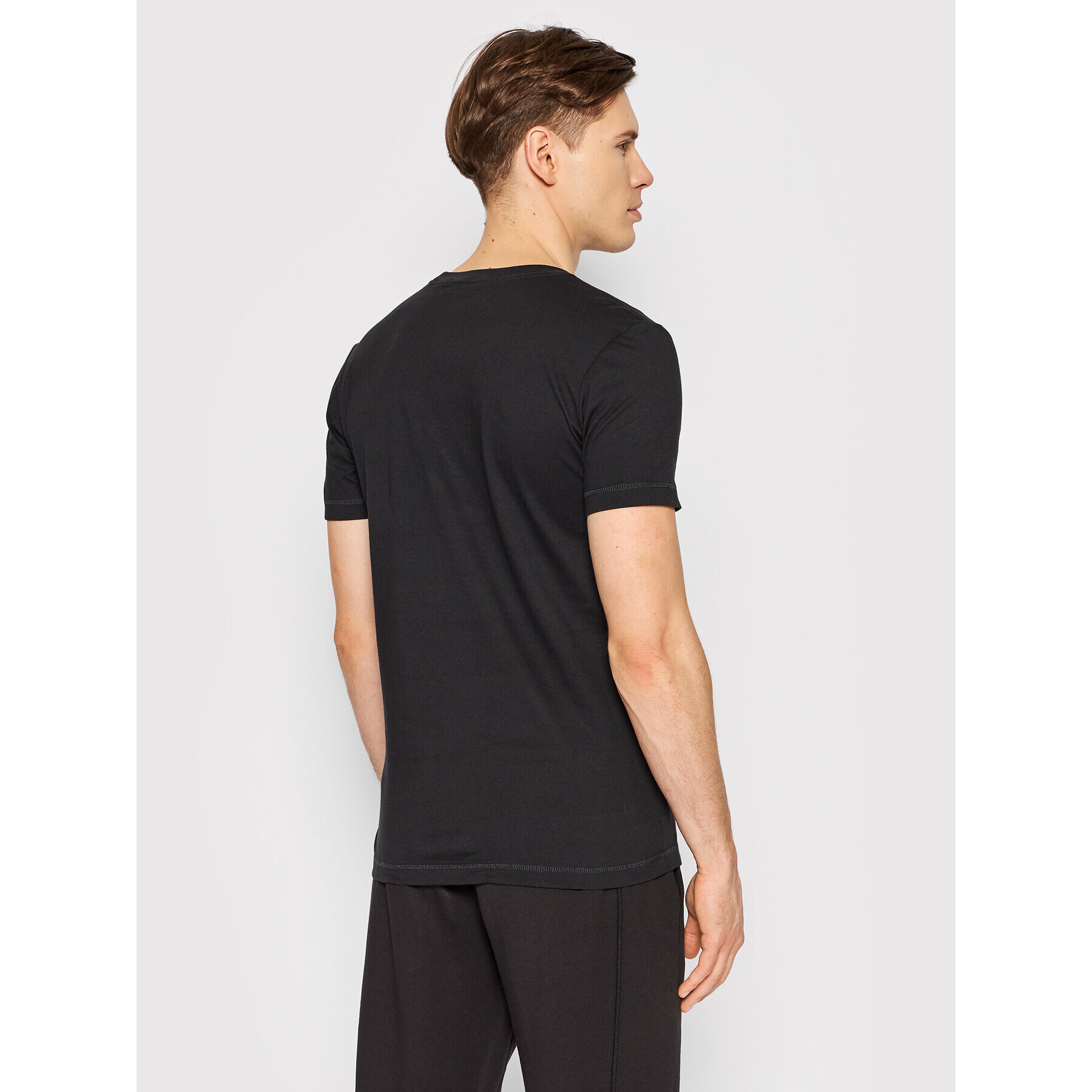 Calvin Klein Jeans Тишърт J30J319877 Черен Regular Fit - Pepit.bg