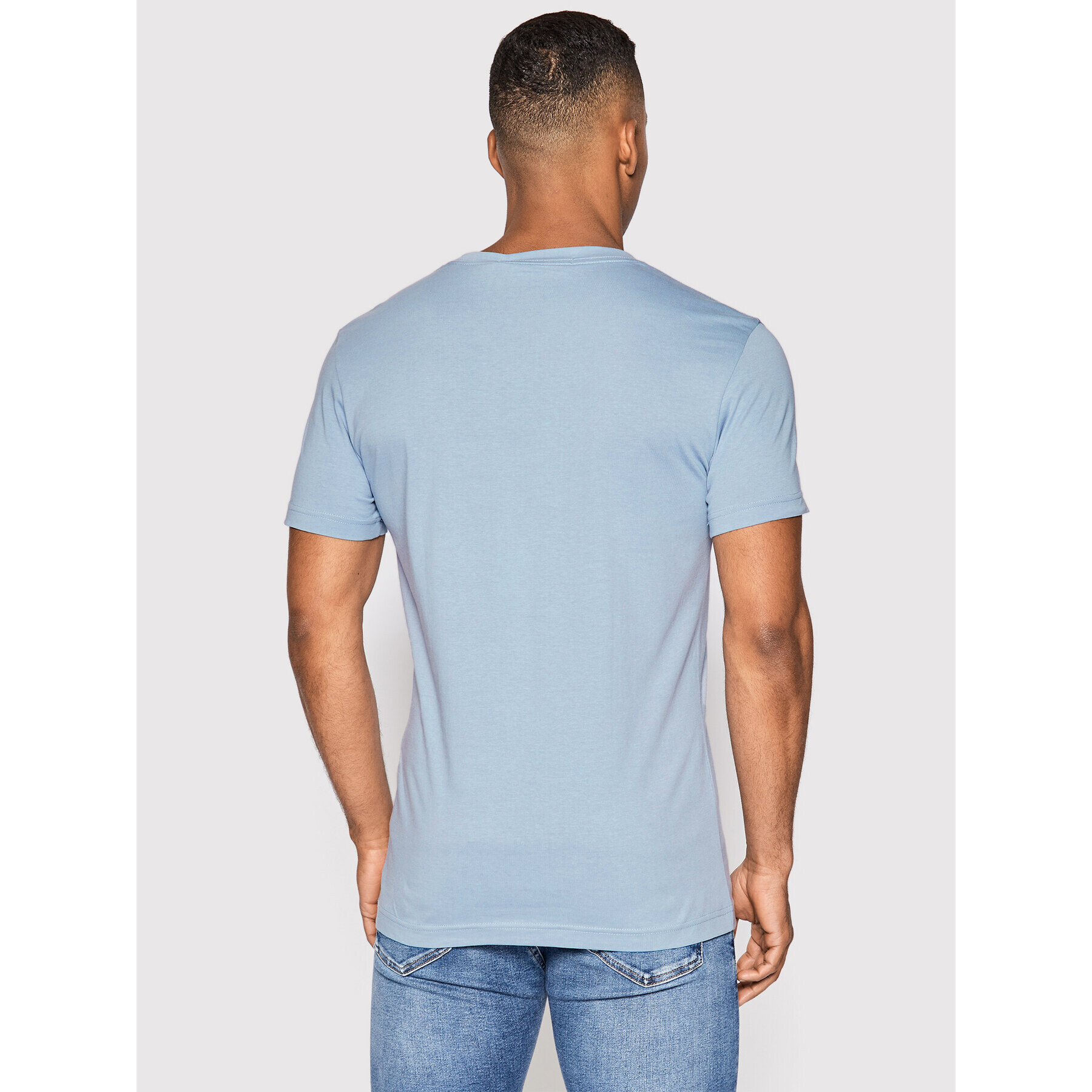 Calvin Klein Jeans Тишърт J30J320855 Син Regular Fit - Pepit.bg