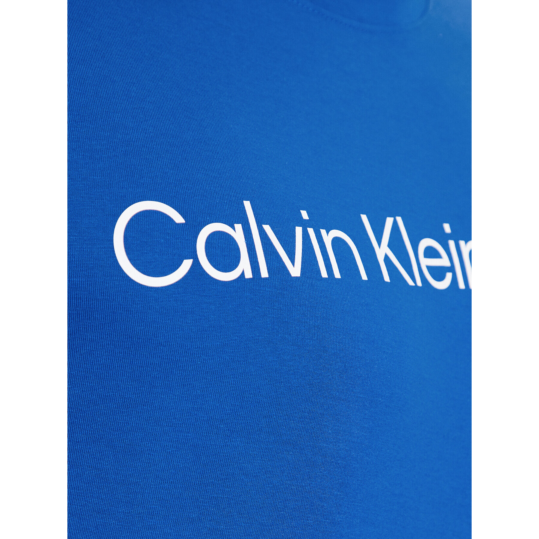 Calvin Klein Jeans Тишърт J30J322344 Син Slim Fit - Pepit.bg