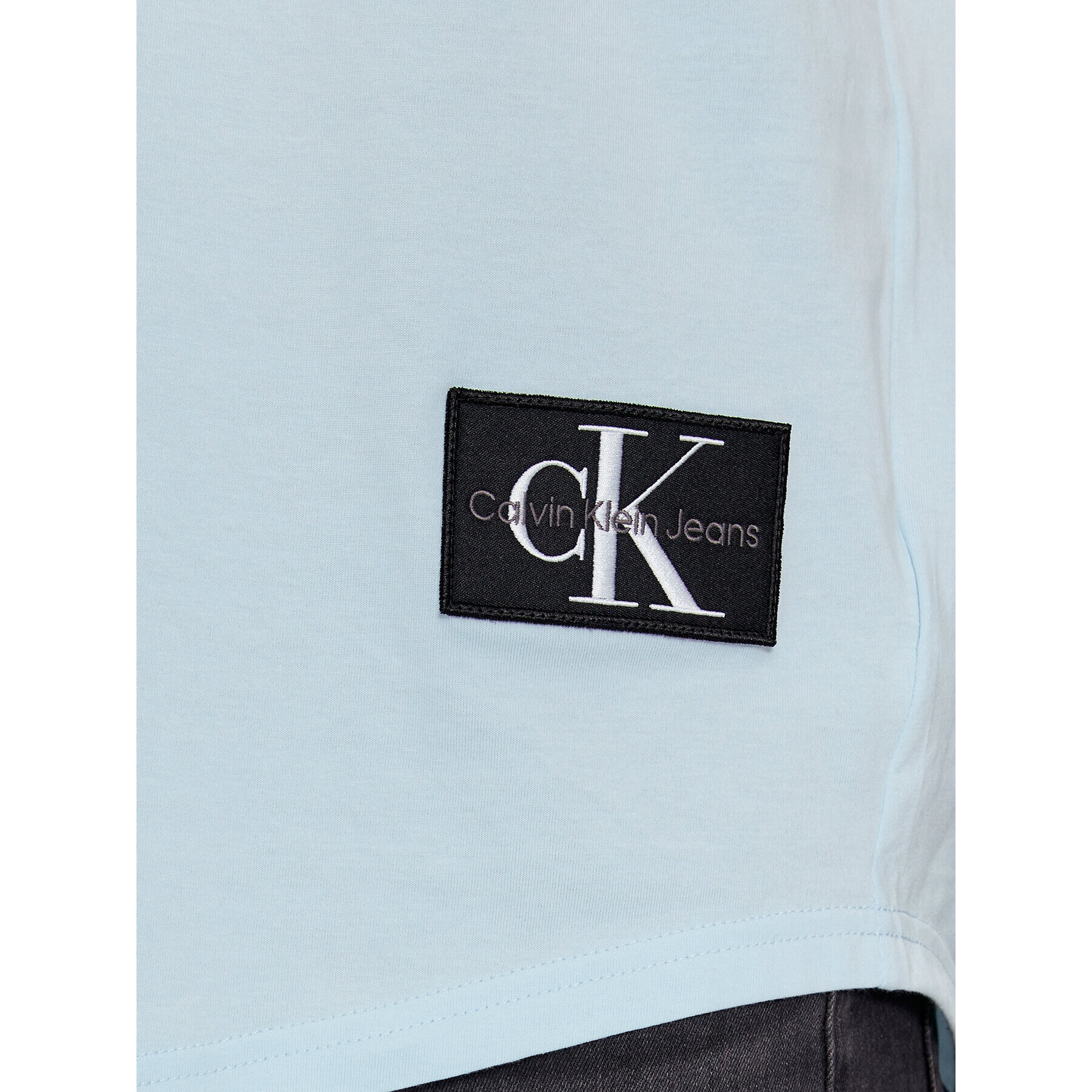 Calvin Klein Jeans Тишърт J30J323482 Син Regular Fit - Pepit.bg