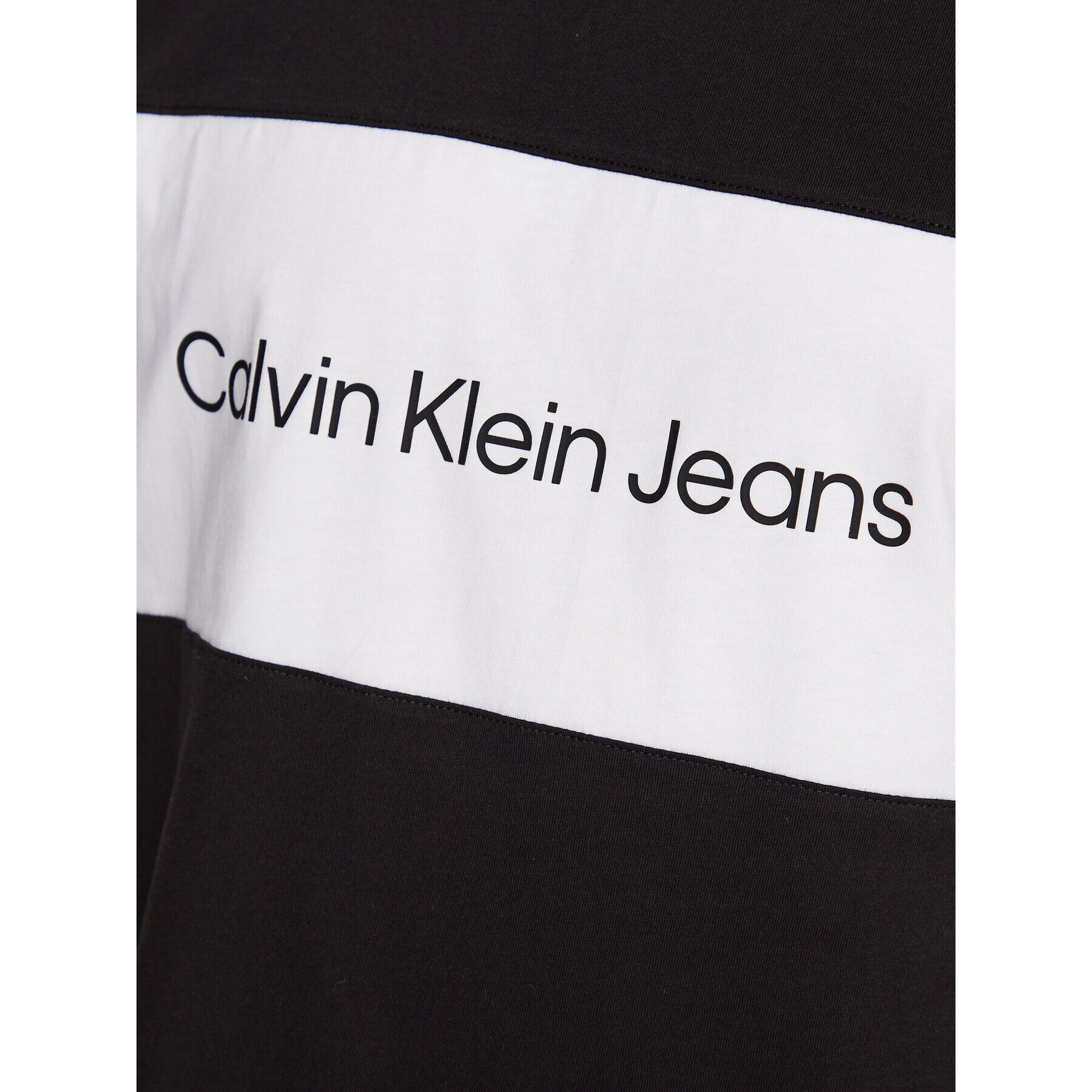 Calvin Klein Jeans Тишърт J30J323760 Черен Regular Fit - Pepit.bg