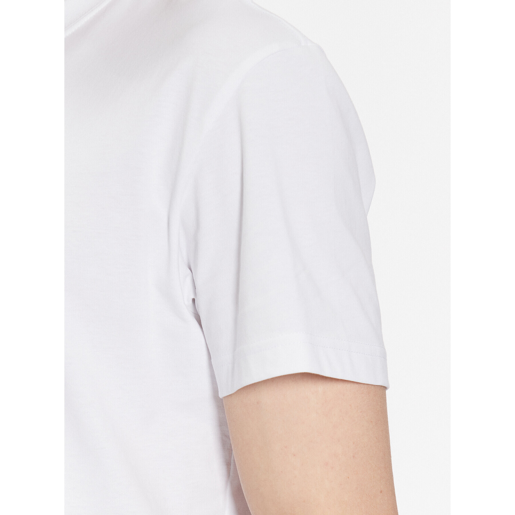 Calvin Klein Jeans Тишърт J30J324206 Бял Regular Fit - Pepit.bg
