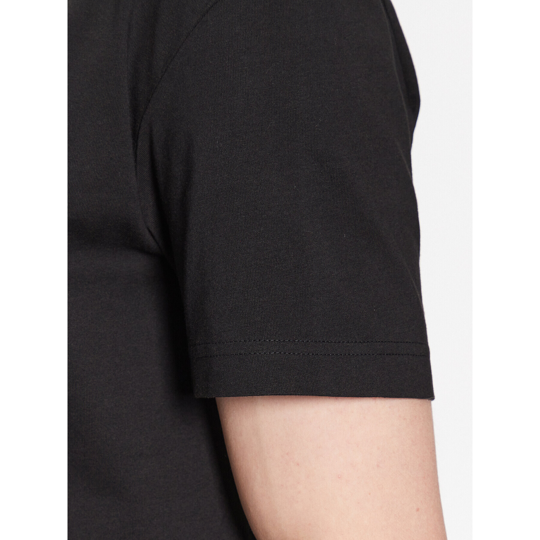 Calvin Klein Jeans Тишърт J30J324206 Черен Regular Fit - Pepit.bg