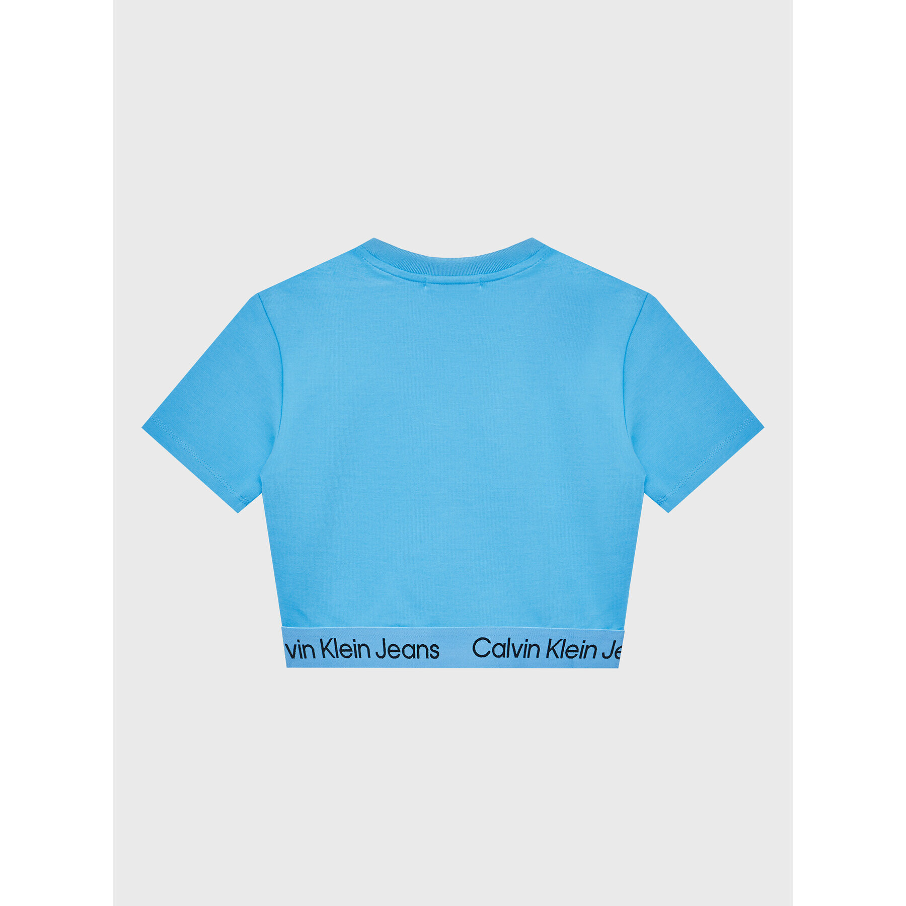 Calvin Klein Jeans Тишърт Logo Tape IG0IG01948 Син Regular Fit - Pepit.bg