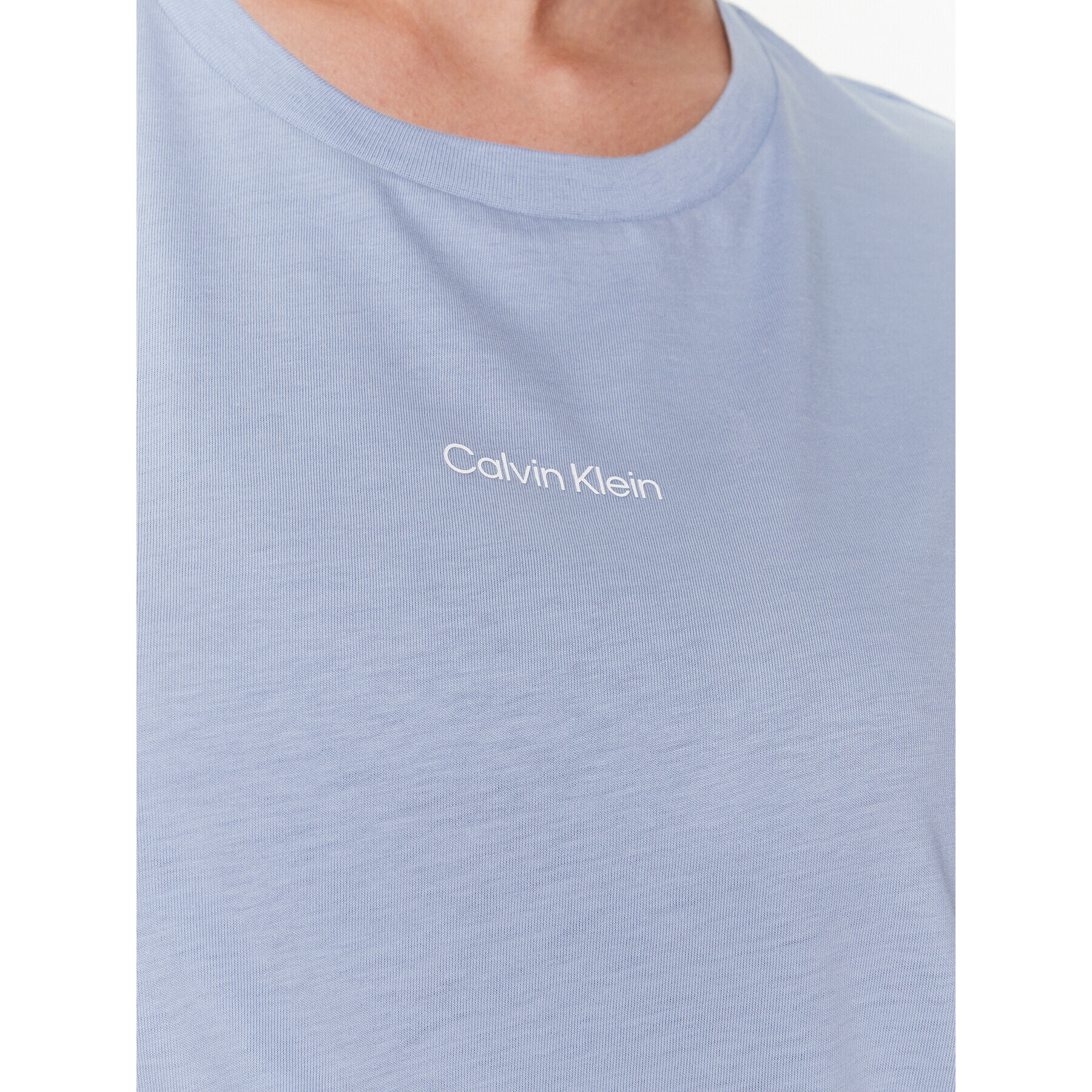 Calvin Klein Jeans Тишърт Micro Logo K20K205454 Син Regular Fit - Pepit.bg