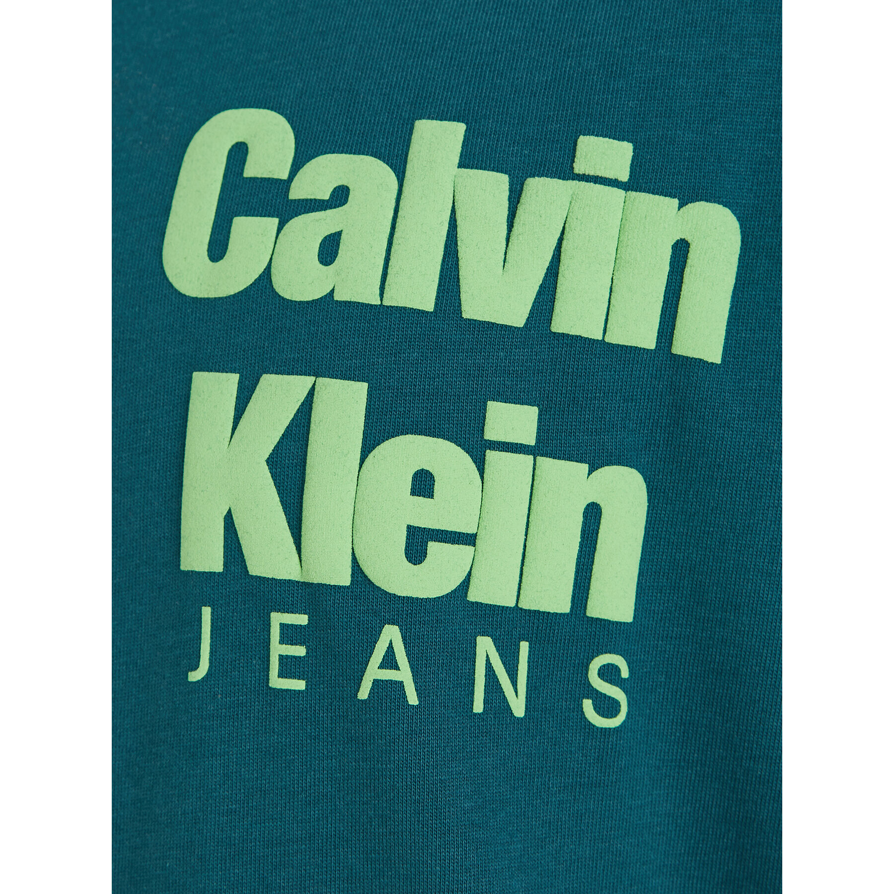 Calvin Klein Jeans Тишърт Mini Blown Up Logo IB0IB01885 Син Regular Fit - Pepit.bg