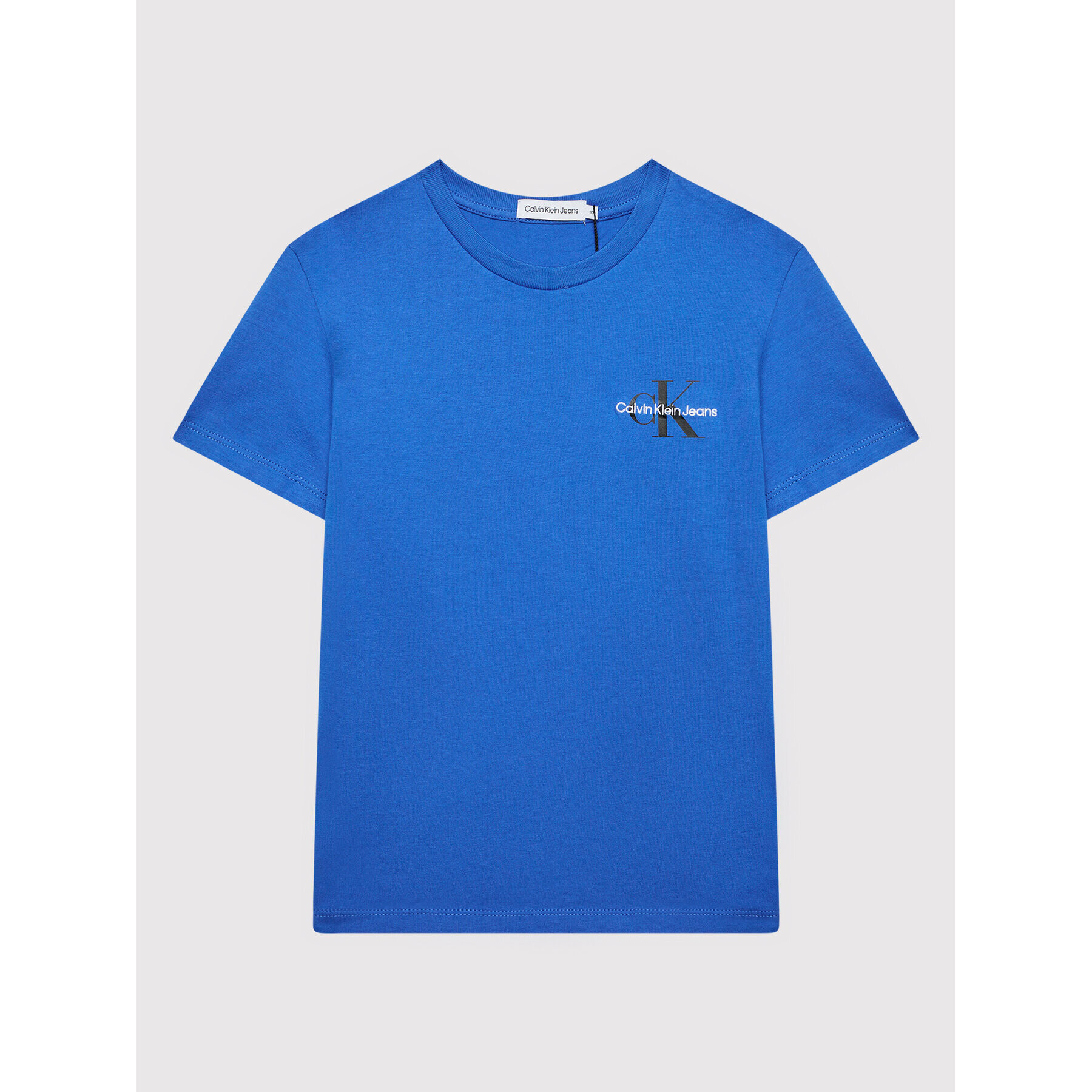 Calvin Klein Jeans Тишърт Monogram IB0IB01231 Син Regular Fit - Pepit.bg