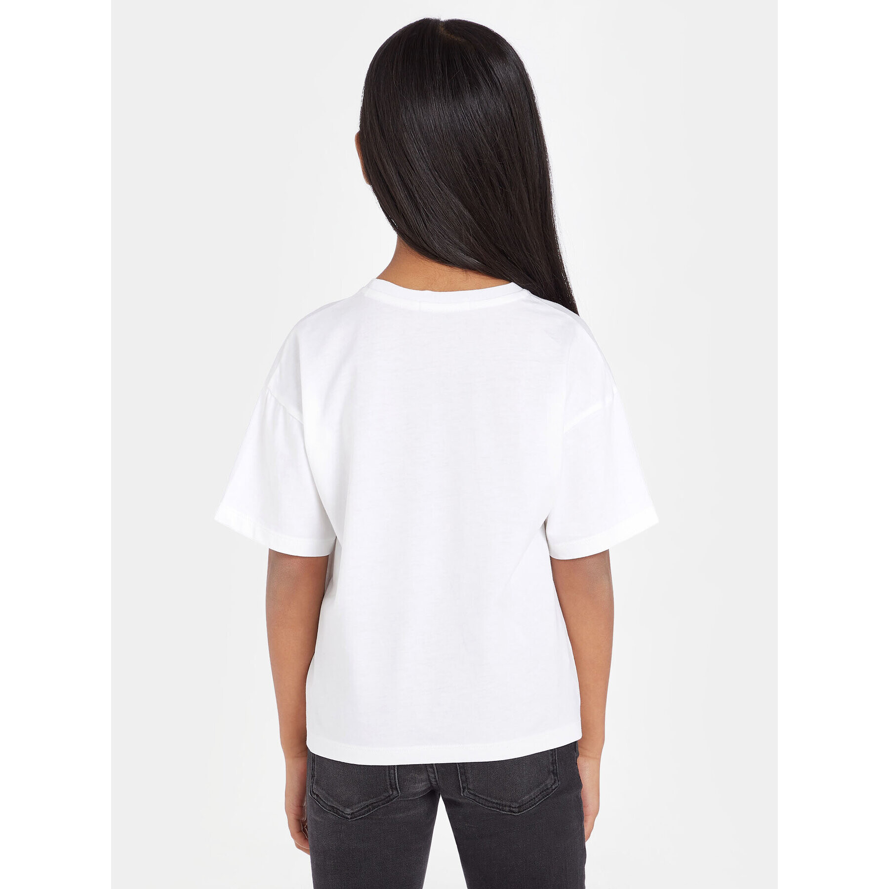 Calvin Klein Jeans Тишърт Monogram IG0IG02101 Бял Regular Fit - Pepit.bg