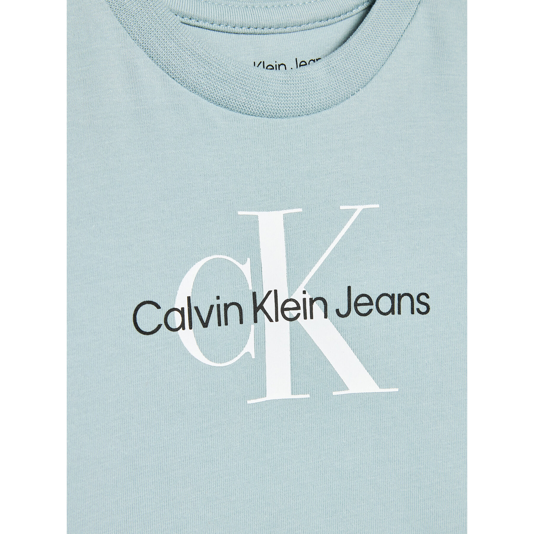 Calvin Klein Jeans Тишърт Monogram IN0IN00001 Син Regular Fit - Pepit.bg