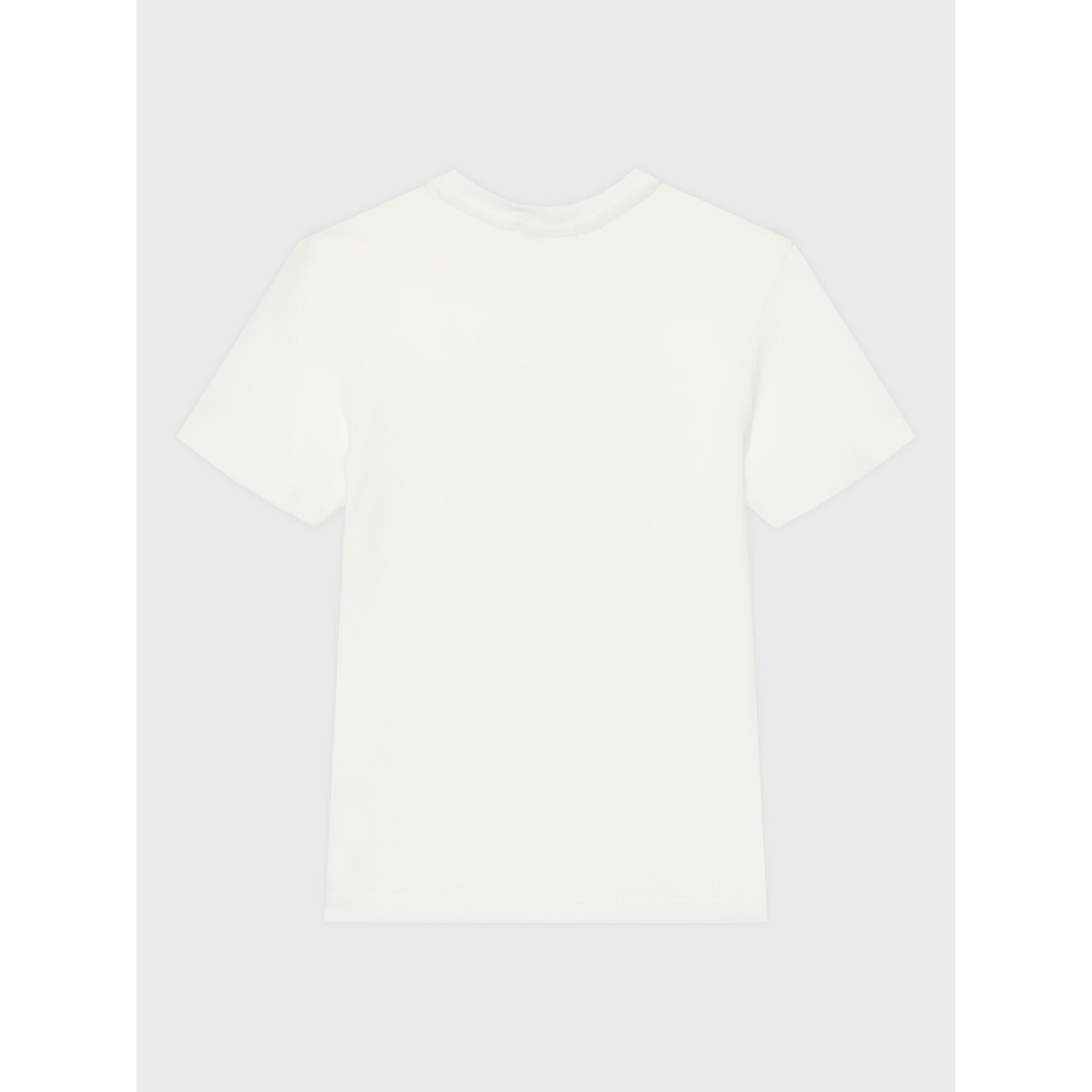 Calvin Klein Jeans Тишърт Monogram Logo IU0IU00267 Бял Regular Fit - Pepit.bg