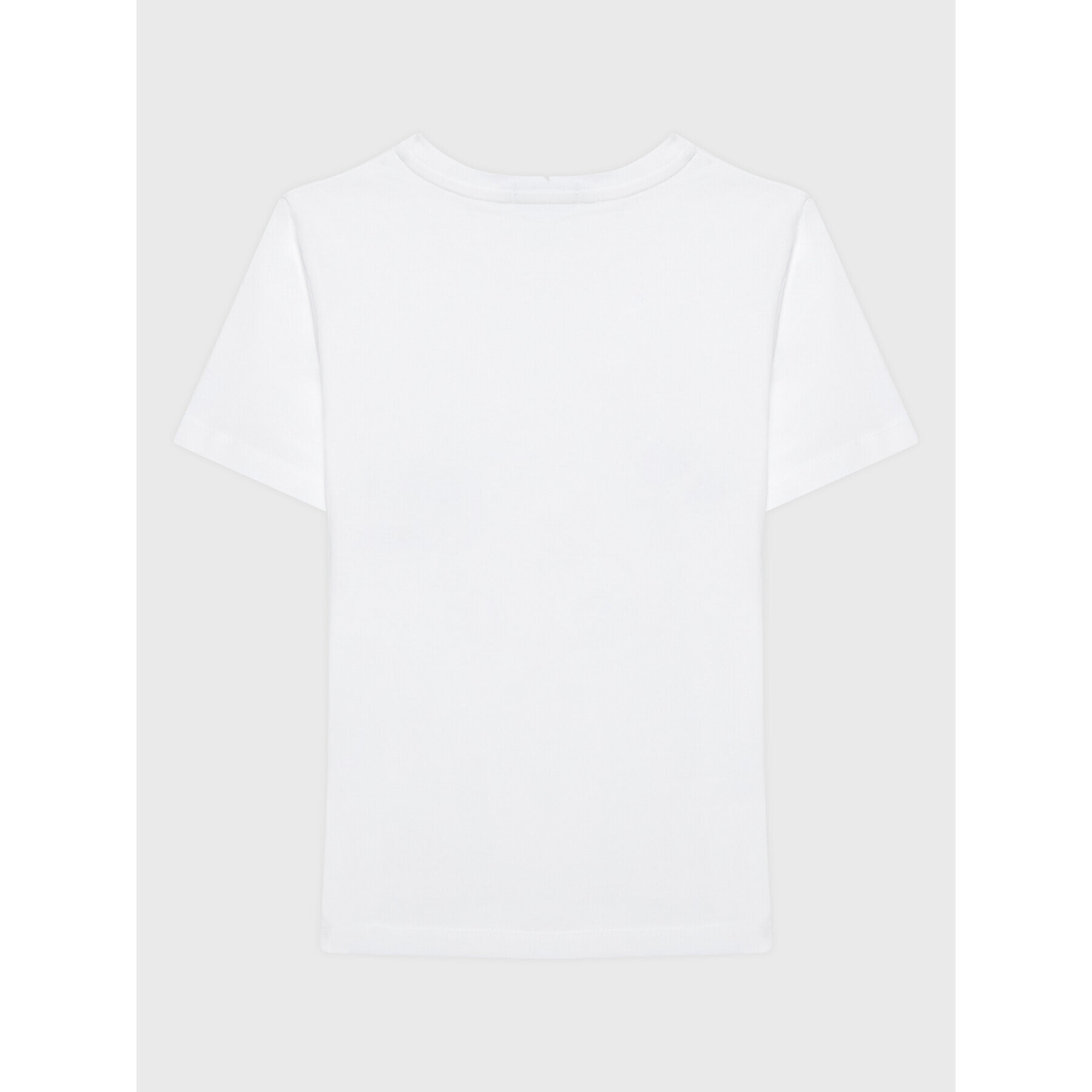 Calvin Klein Jeans Тишърт Monogram Print Logo IU0IU00395 Бял Regular Fit - Pepit.bg