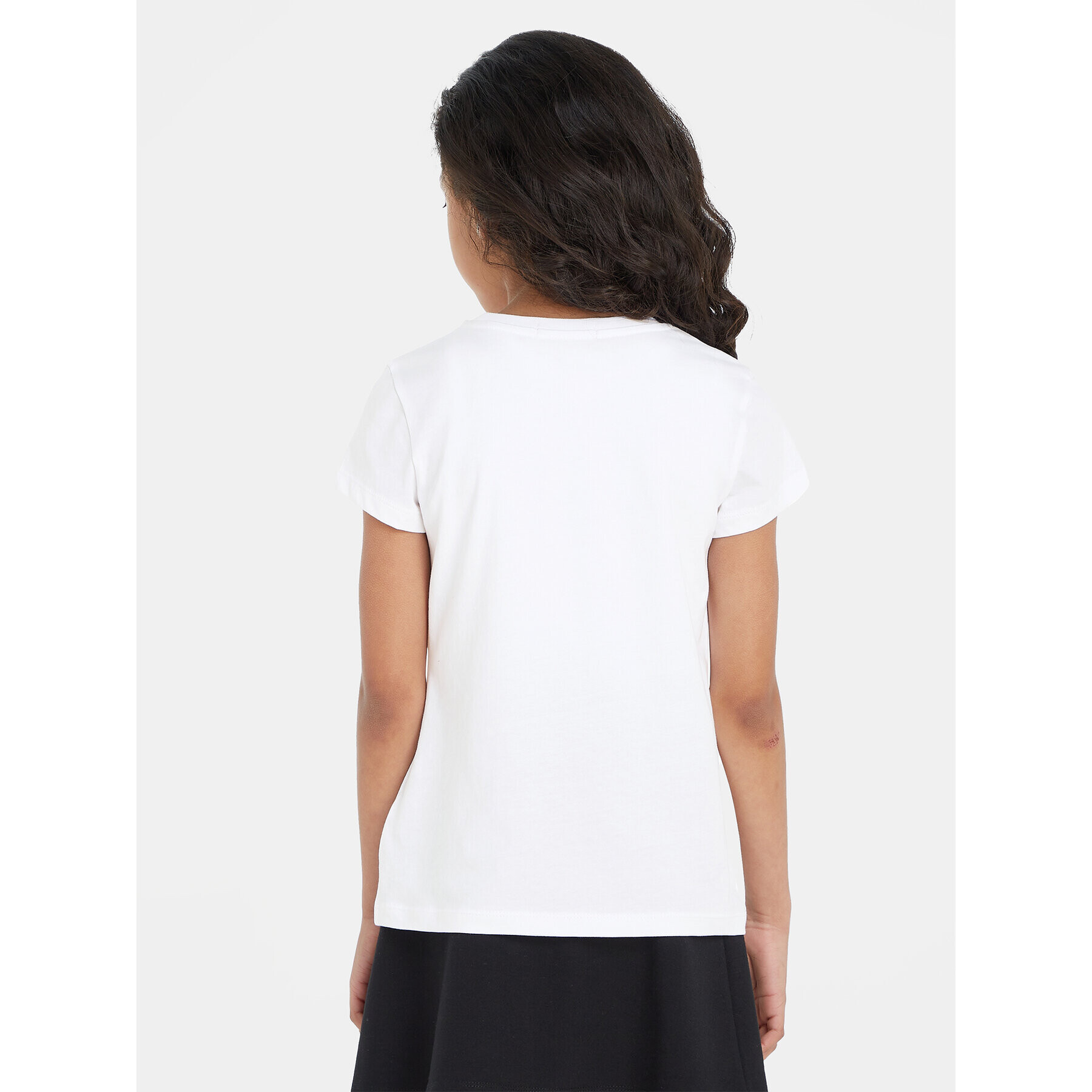 Calvin Klein Jeans Тишърт Monogram Repeat IG0IG02263 Бял Slim Fit - Pepit.bg