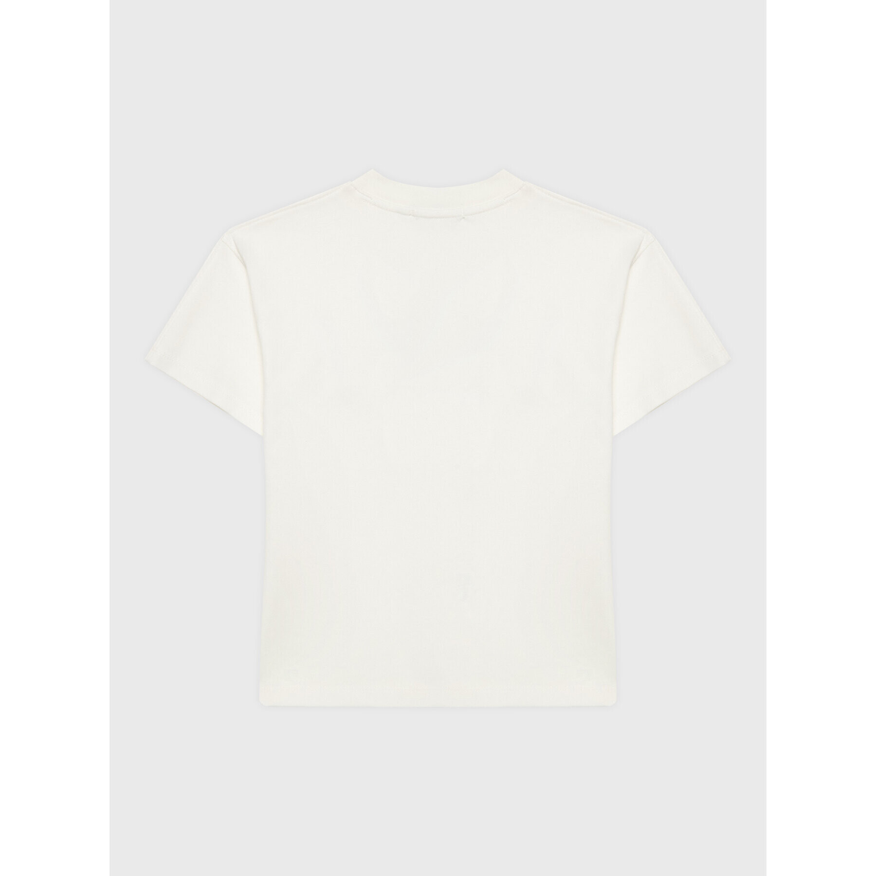 Calvin Klein Jeans Тишърт Natural Dye Monogram IB0IB01532 Бял Regular Fit - Pepit.bg