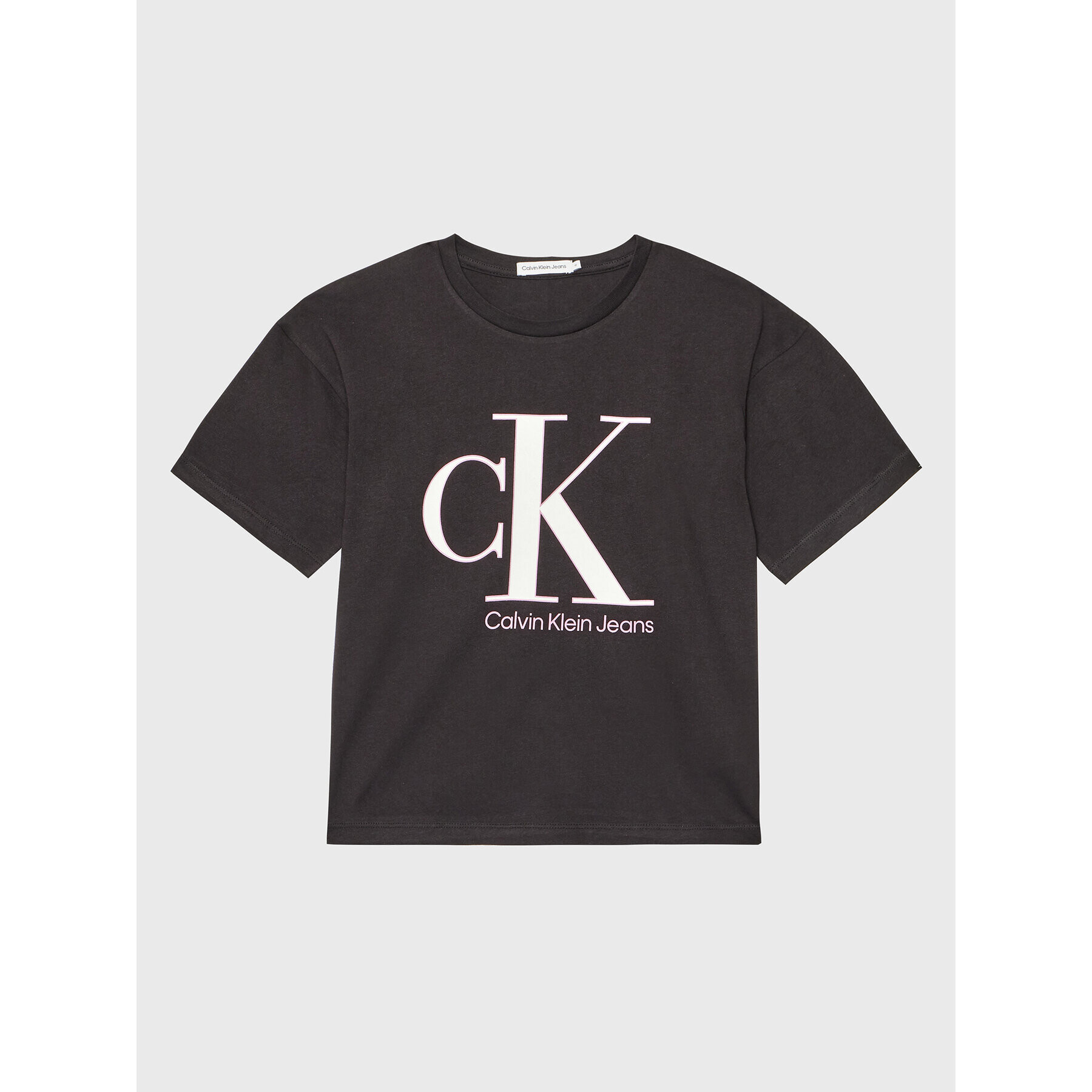 Calvin Klein Jeans Тишърт Reveal Monogram IG0IG01939 Черен Regular Fit - Pepit.bg