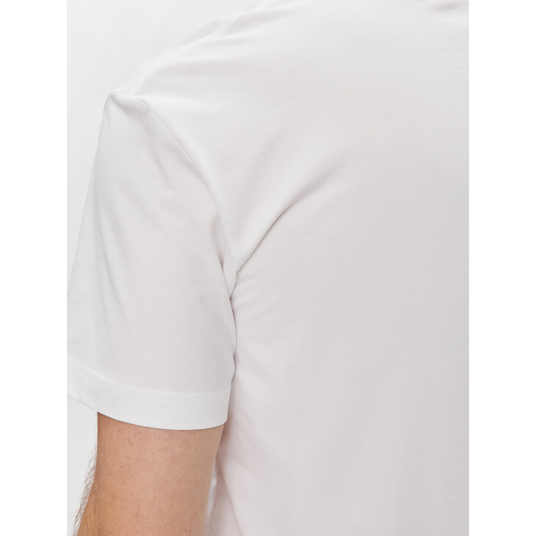 Calvin Klein Jeans Тишърт Slogan Tee J30J324645 Бял Regular Fit - Pepit.bg