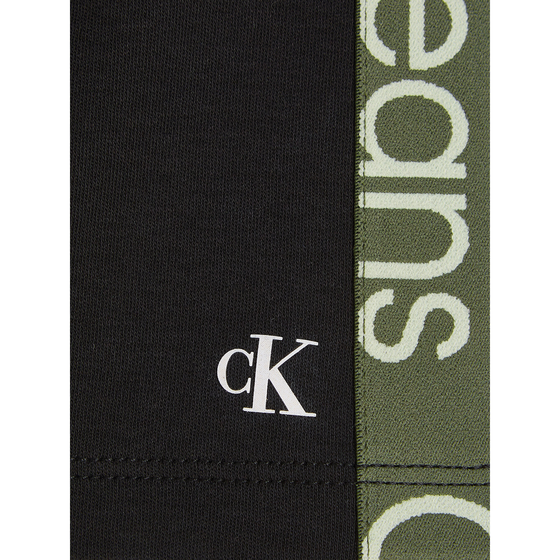 Calvin Klein Jeans Тишърт Tape IB0IB01877 Черен Regular Fit - Pepit.bg